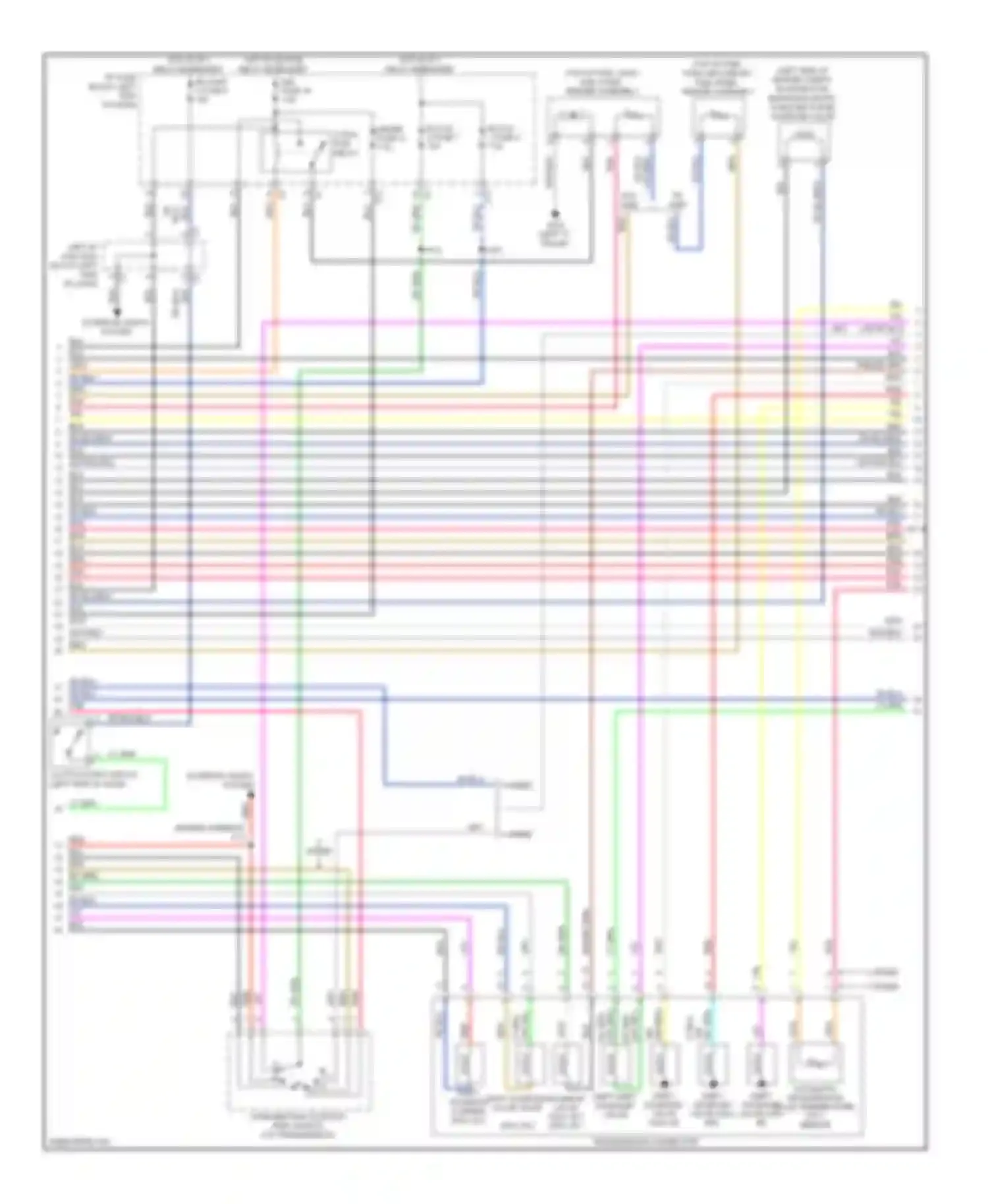 Wiring diagram 4 speed for Pontiac Vibe II (2008-2010) (3 of 3)