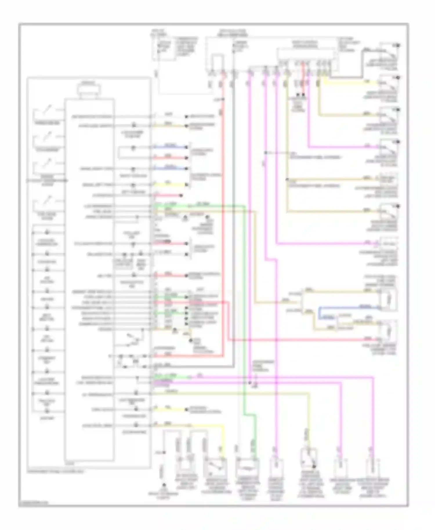 Wiring diagram compt) for Pontiac Vibe II (2008-2010) (1 of 3)