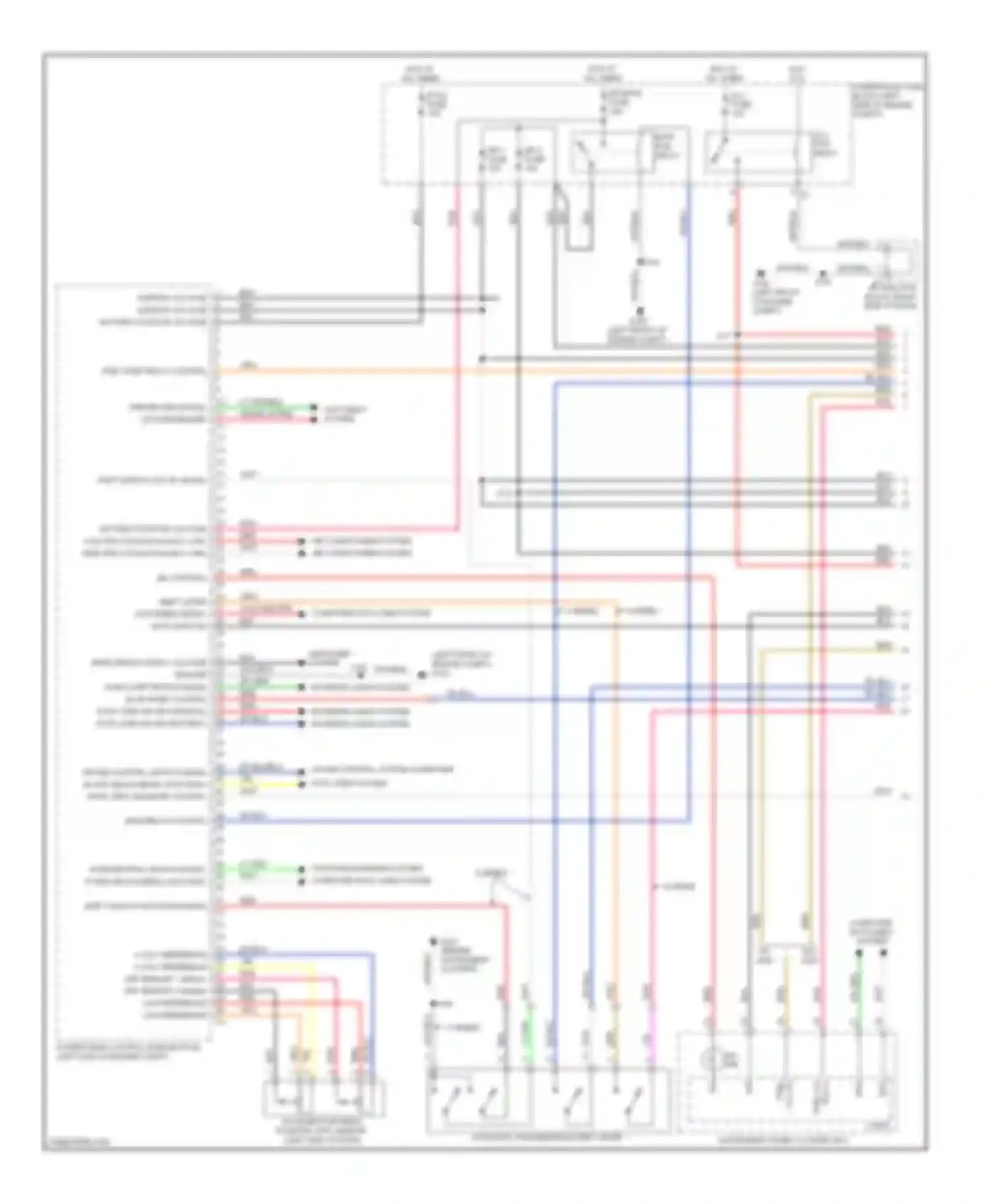 Wiring diagram efi main fuse for Pontiac Vibe II (2008-2010) (3 of 3)