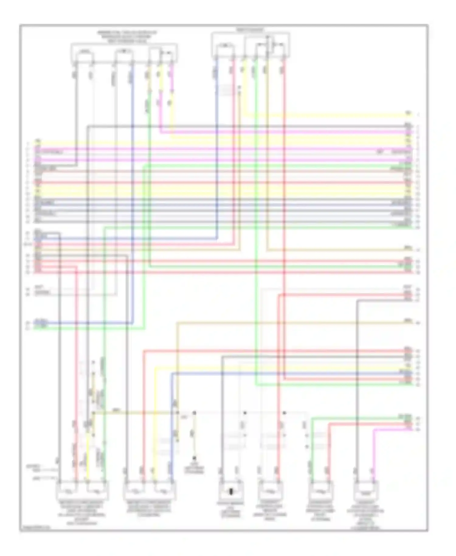 Wiring diagram except awd for Pontiac Vibe II (2008-2010) (1 of 1)