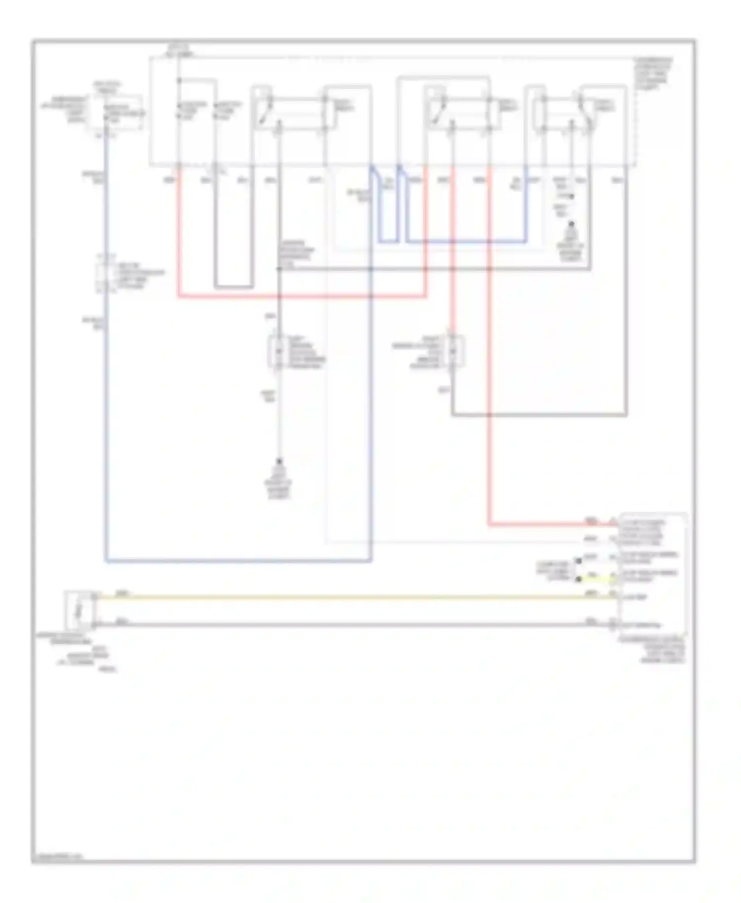 Wiring diagram fan 2 relay for Pontiac Vibe II (2008-2010) (1 of 4)