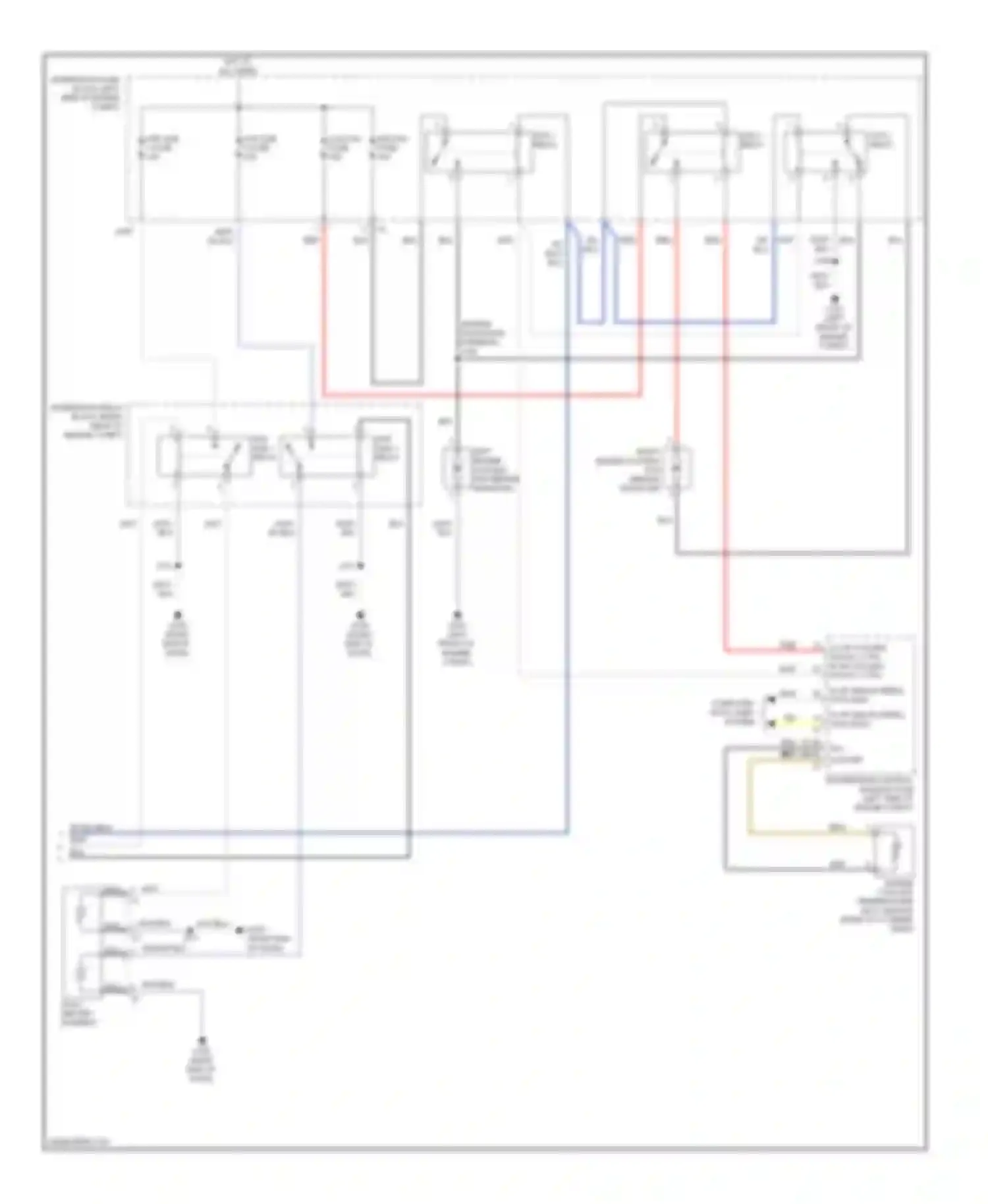 Wiring diagram fan 3 relay for Pontiac Vibe II (2008-2010) (2 of 2)
