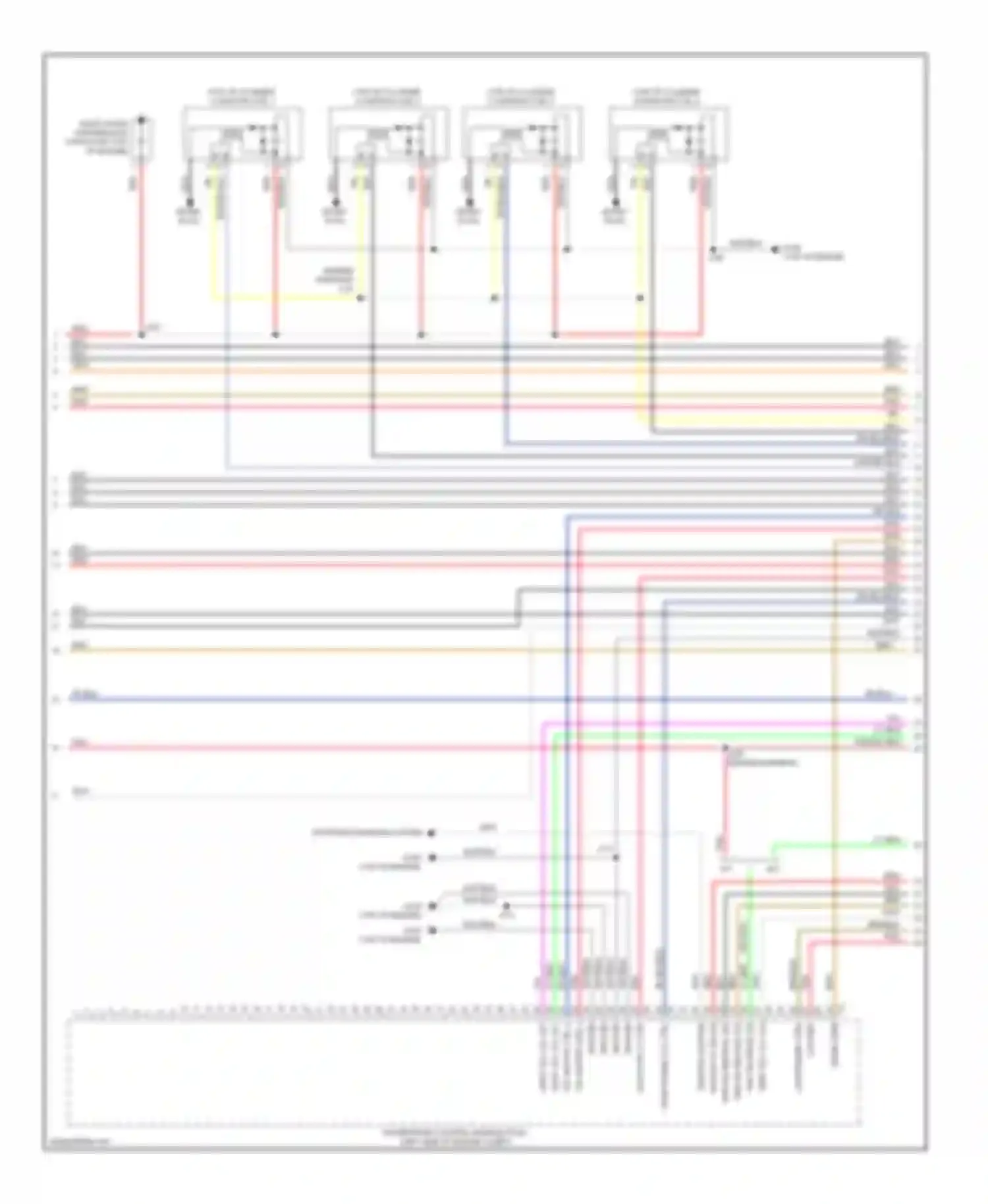 Wiring diagram low ref for Pontiac Vibe II (2008-2010) (4 of 4)