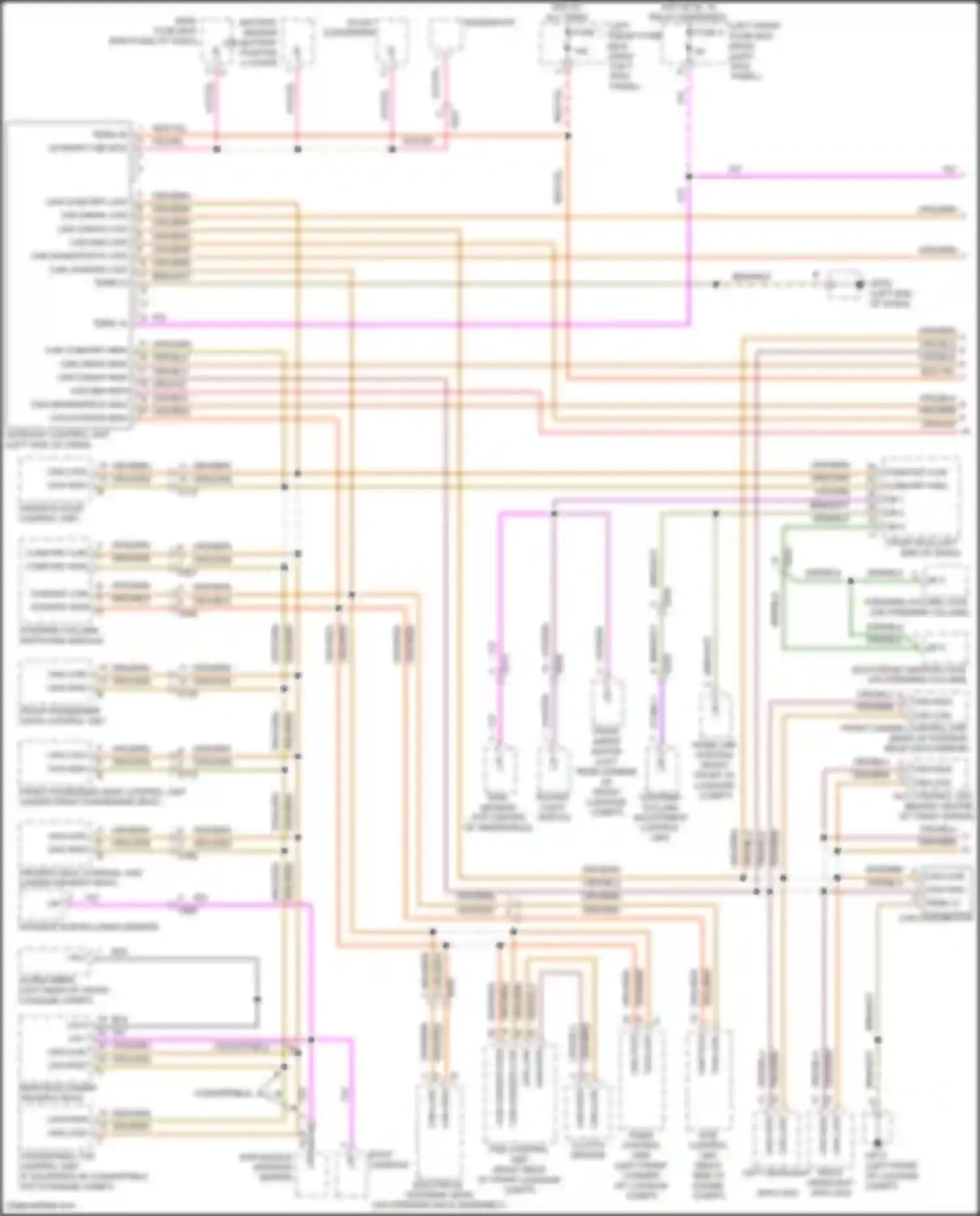 718 Boxster Porsche 982 (2016-2024): Computer data lines circuit (1 of 2)