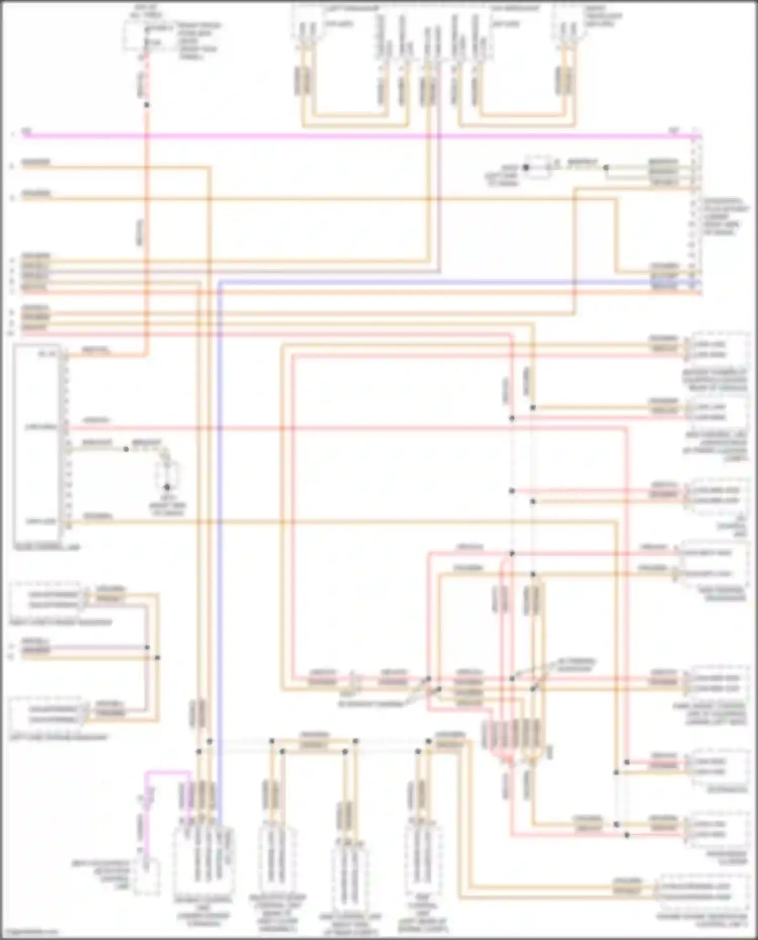 718 Boxster Porsche 982 (2016-2024): Computer data lines circuit (2 of 2)