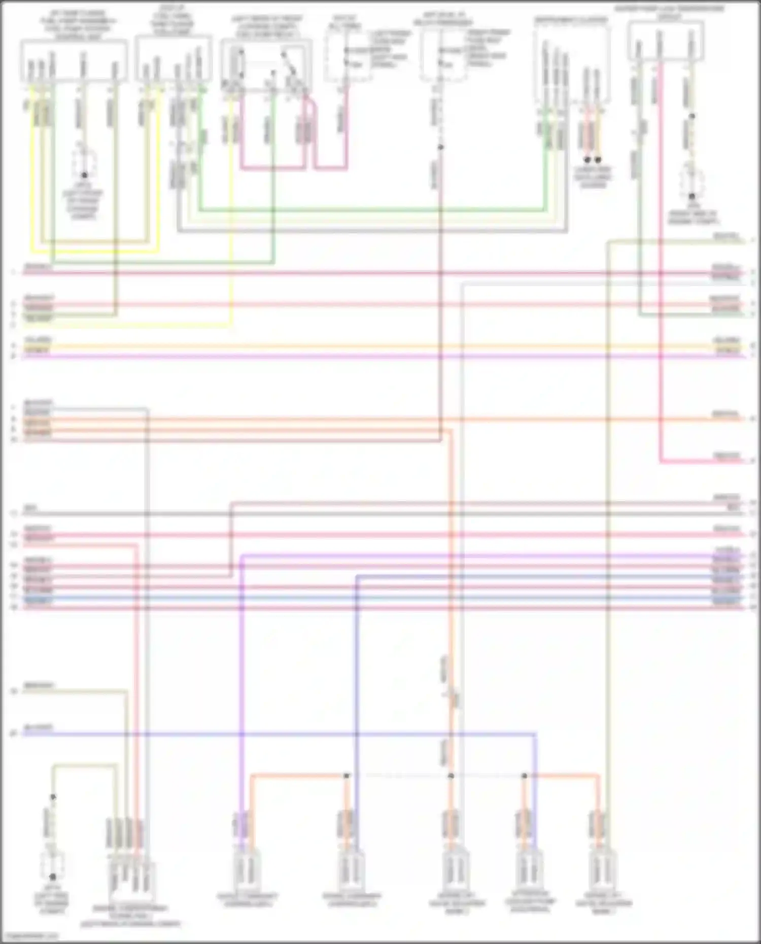 718 Boxster Porsche 982 (2016-2024): Wiring diagram engine performance 2.5l turbo (4 of 7)