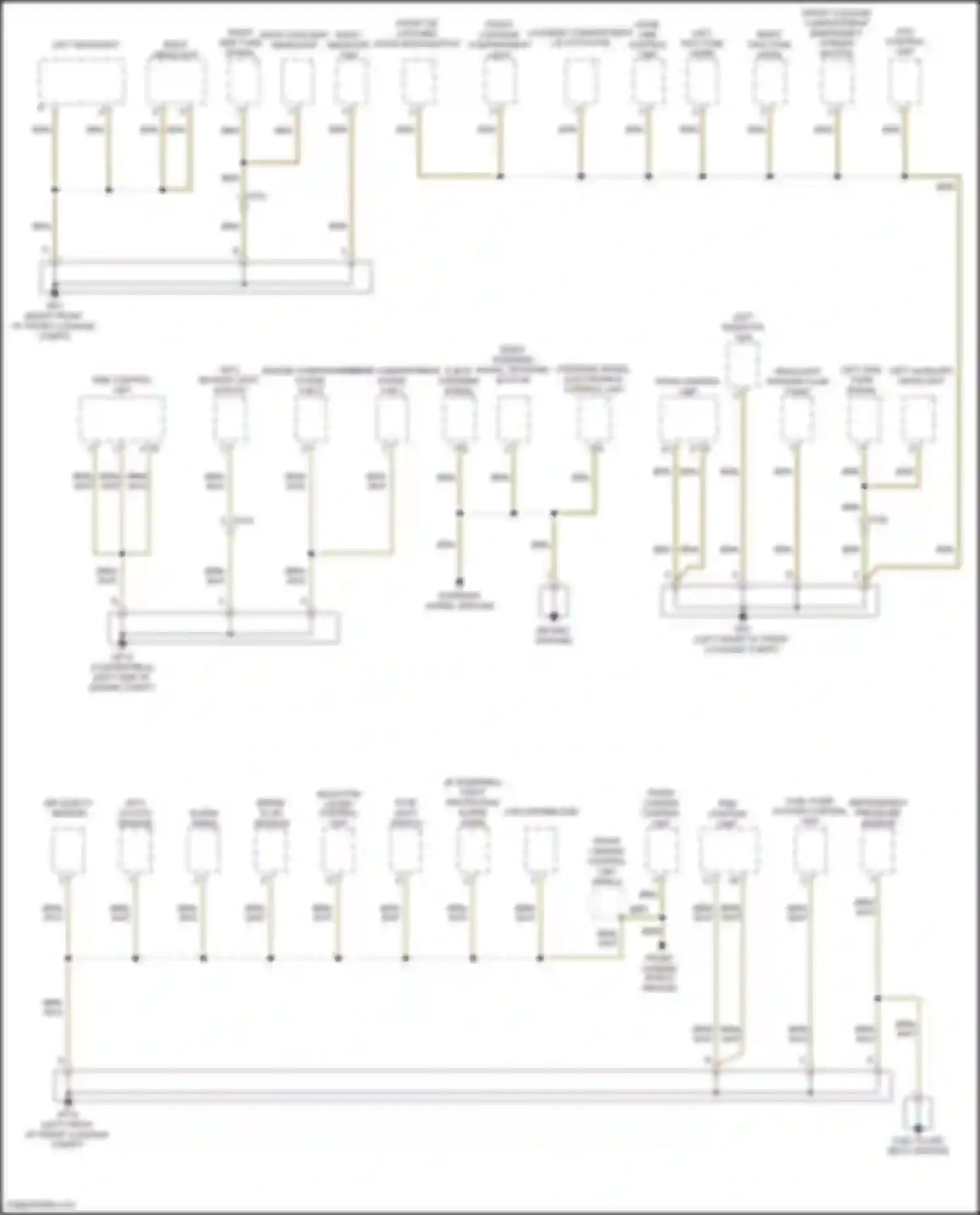 718 Boxster Porsche 982 (2016-2024): Ground distribution circuit (1 of 5)