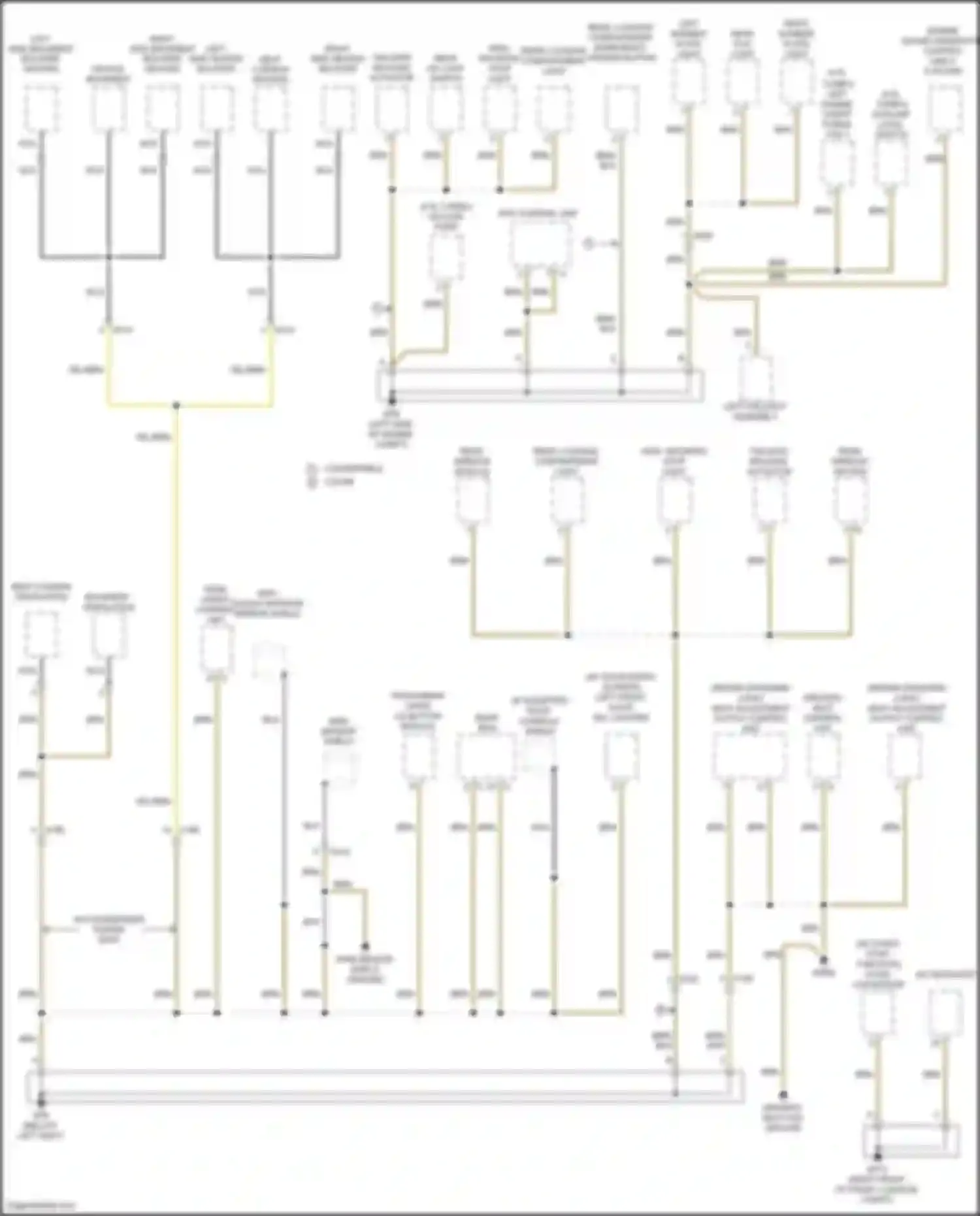 718 Boxster Porsche 982 (2016-2024): Ground distribution circuit (5 of 5)