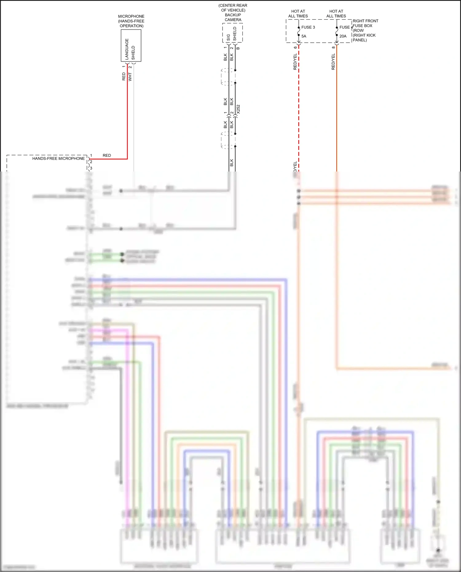 Wiring diagram usb data - for Porsche 718 Boxster 982 (2016-2024) (1 of 6)