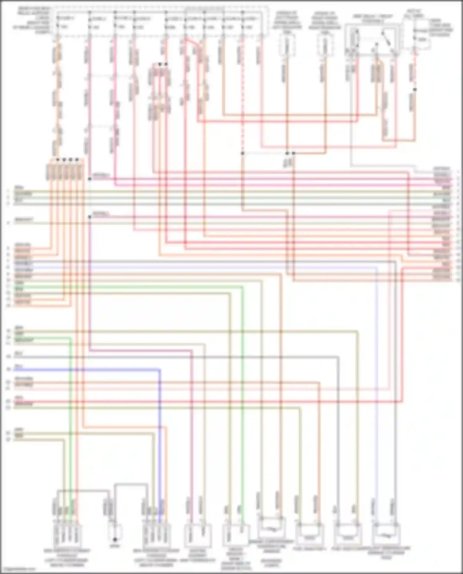 718 Cayman S Porsche 982 (2016-2024): Wiring diagram engine performance 4.0l turbo (2 of 8)