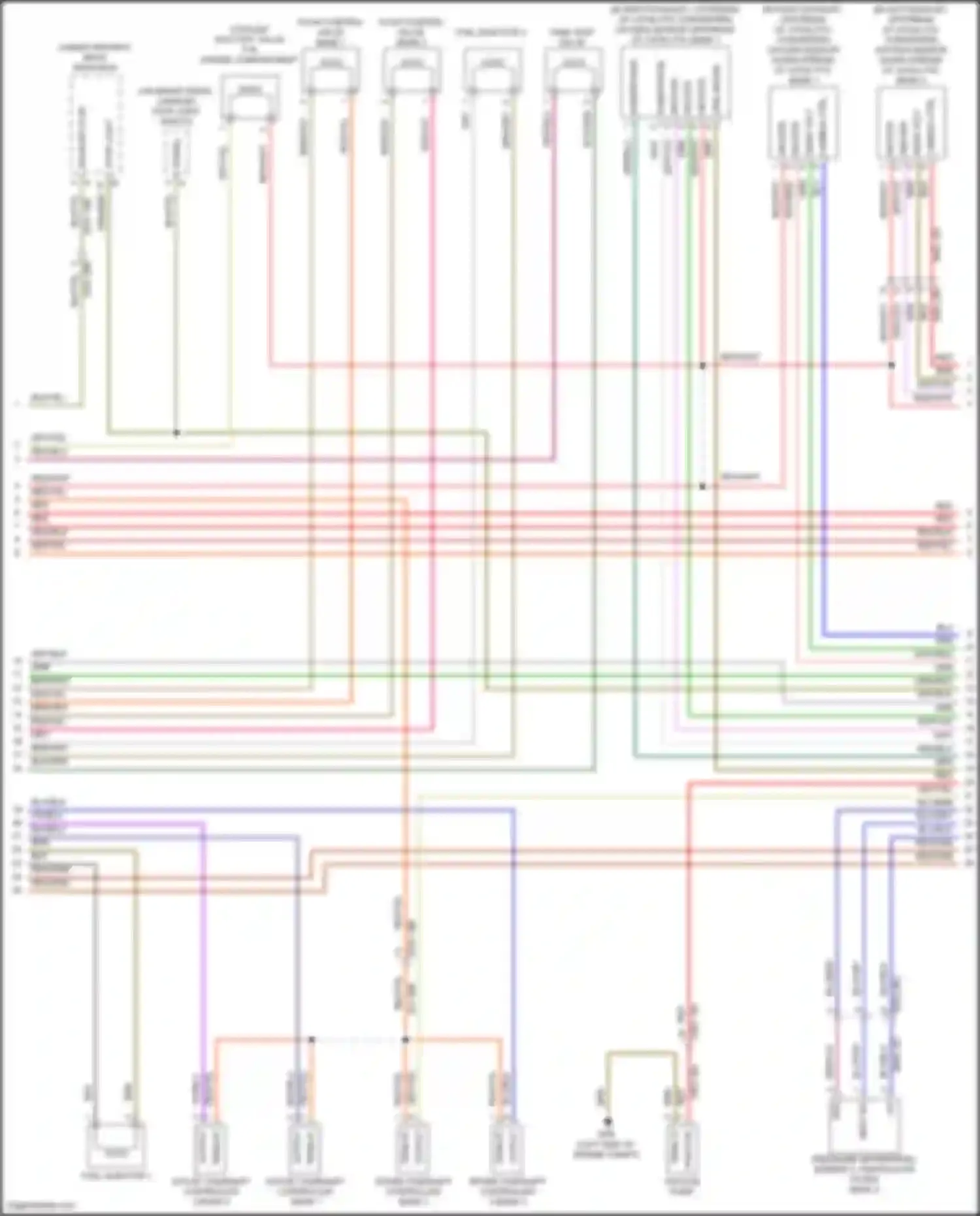 718 Cayman S Porsche 982 (2016-2024): Wiring diagram engine performance 4.0l turbo (4 of 8)