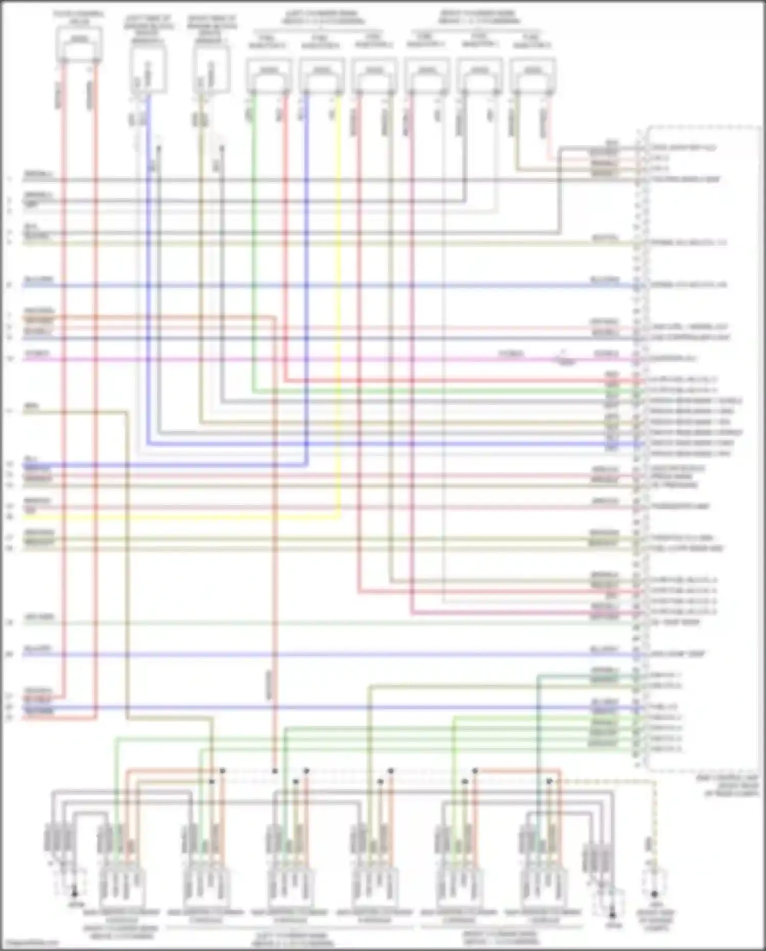 911 Carrera 4S Porsche 991 facelift (2015-2019): Wiring diagram engine performance 4.0l (7 of 7)