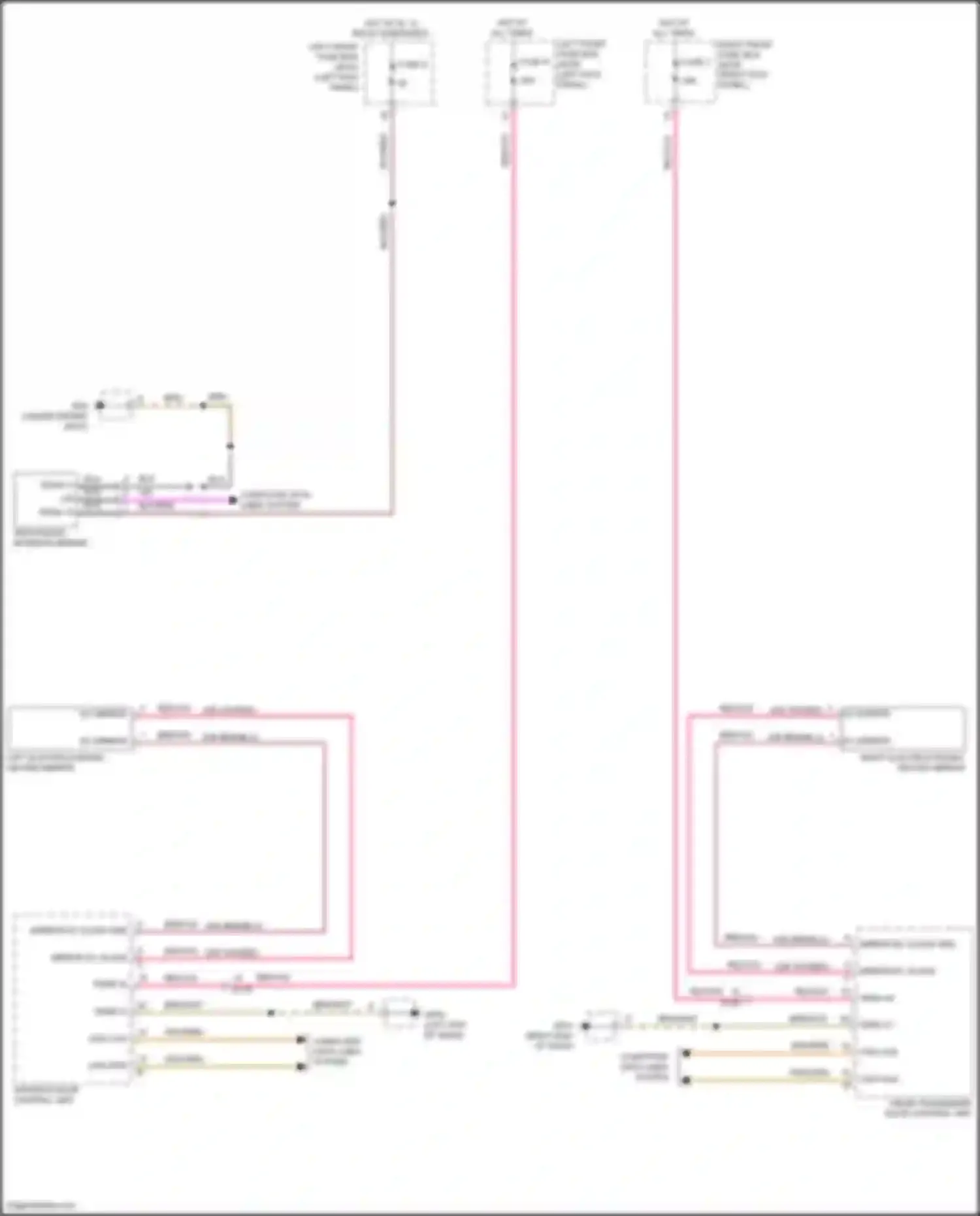 Wiring diagram computer data lines system for Porsche 911 Carrera 4S 991 facelift (2015-2019) (61 of 90)