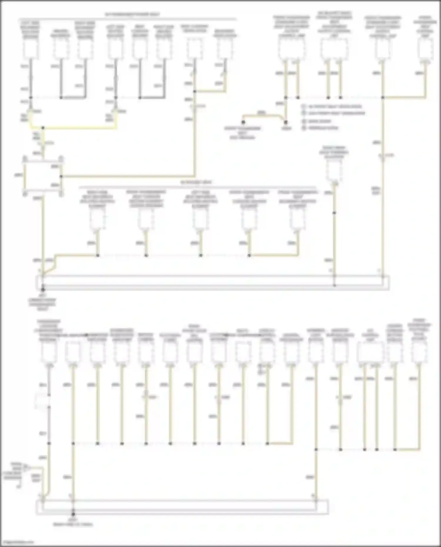 Wiring diagram multi- mode compenser for Porsche 911 Carrera 4S 991 facelift (2015-2019) (3 of 10)