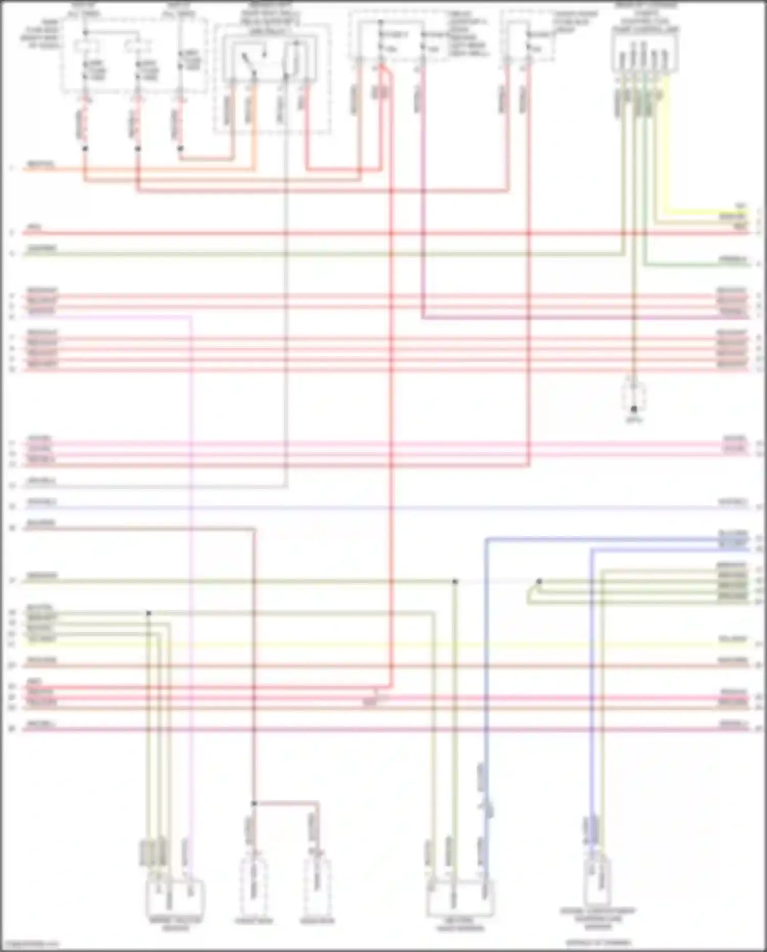 911 Carrera 4S Porsche 991 (2011-2015): Wiring diagram engine performance 3.4l (2 of 6)