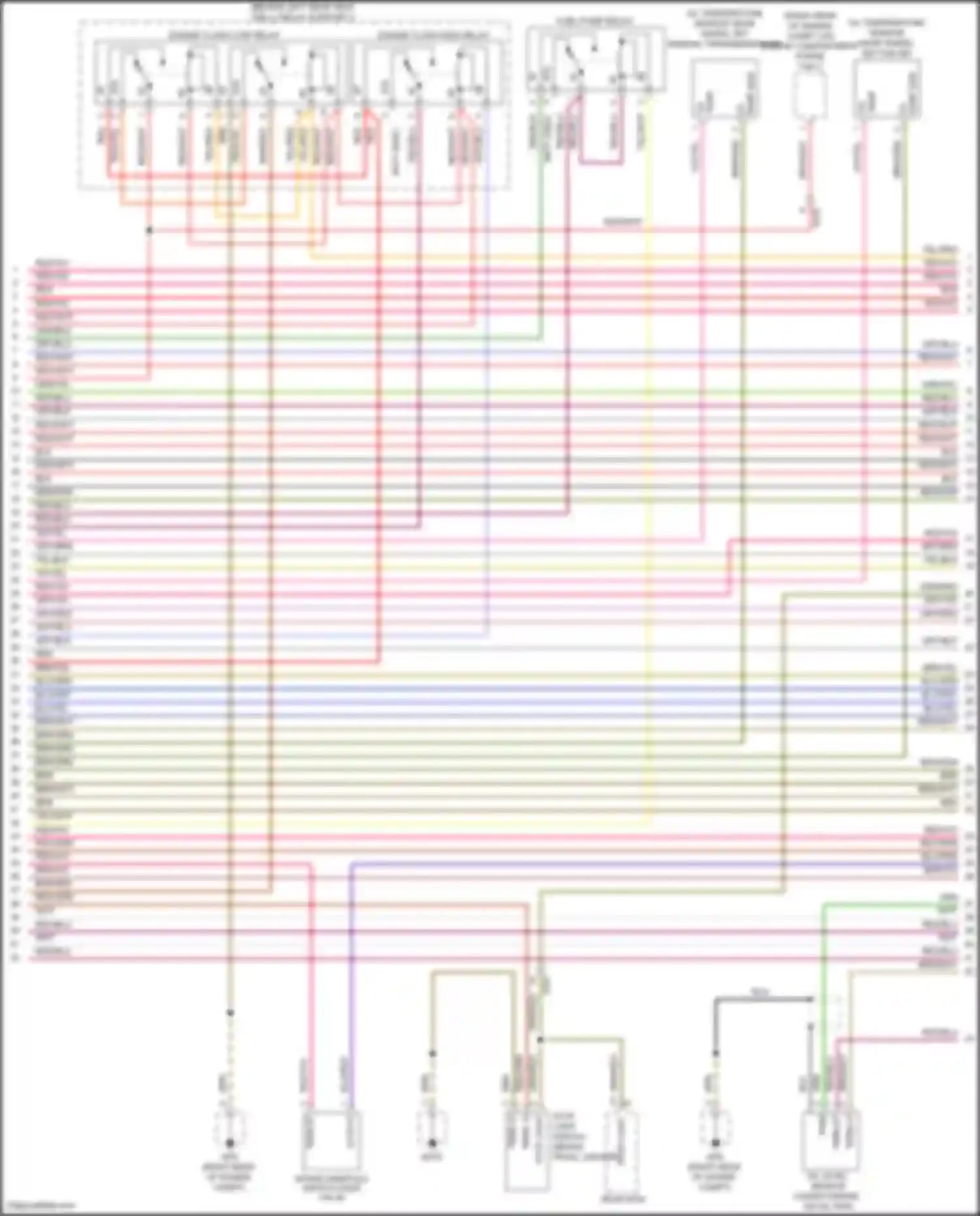911 Carrera 4S Porsche 991 (2011-2015): Wiring diagram engine performance 3.4l (4 of 6)