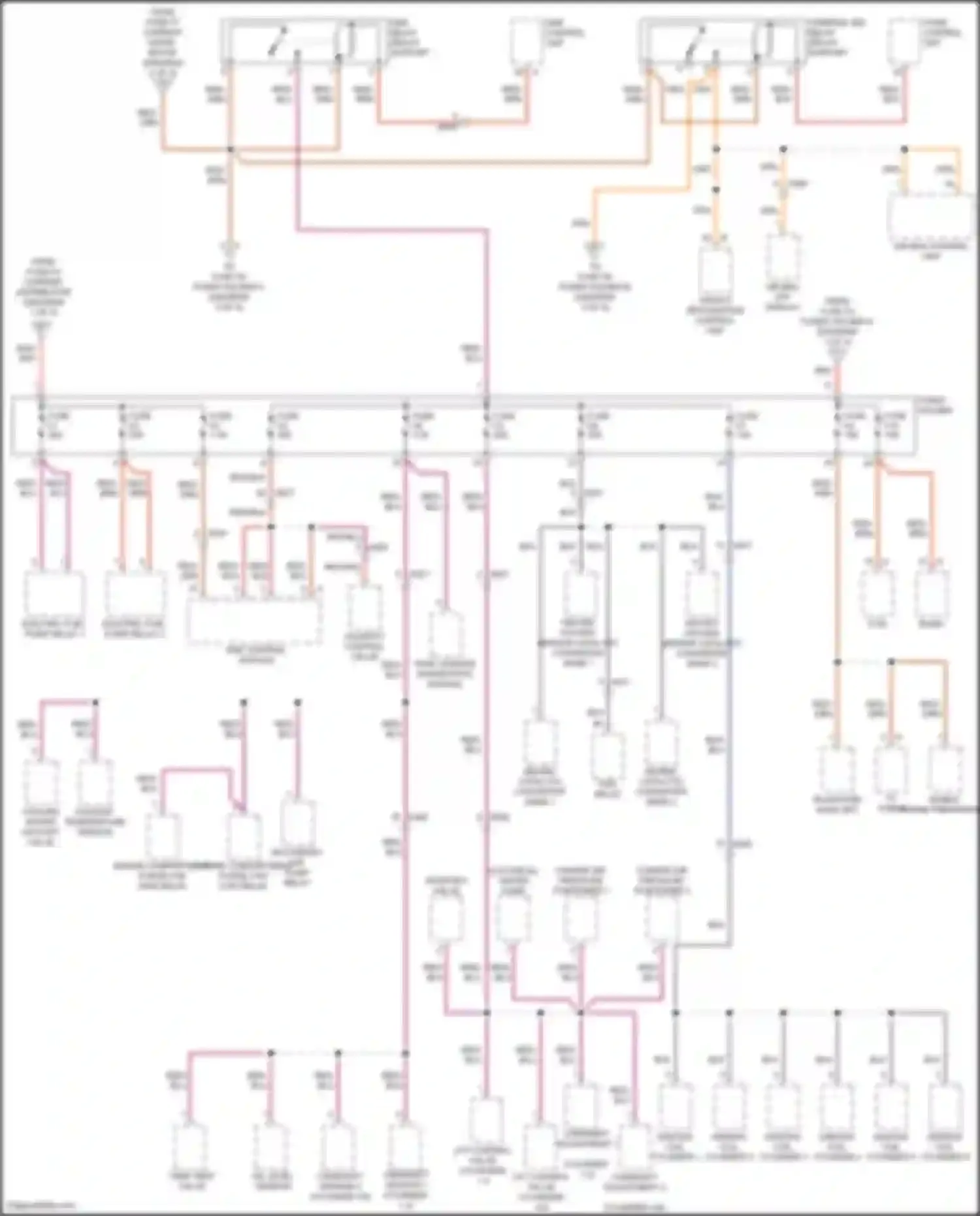 911 Carrera 4S Porsche 991 (2011-2015): Power distribution circuit, w/ turbo (4 of 4)