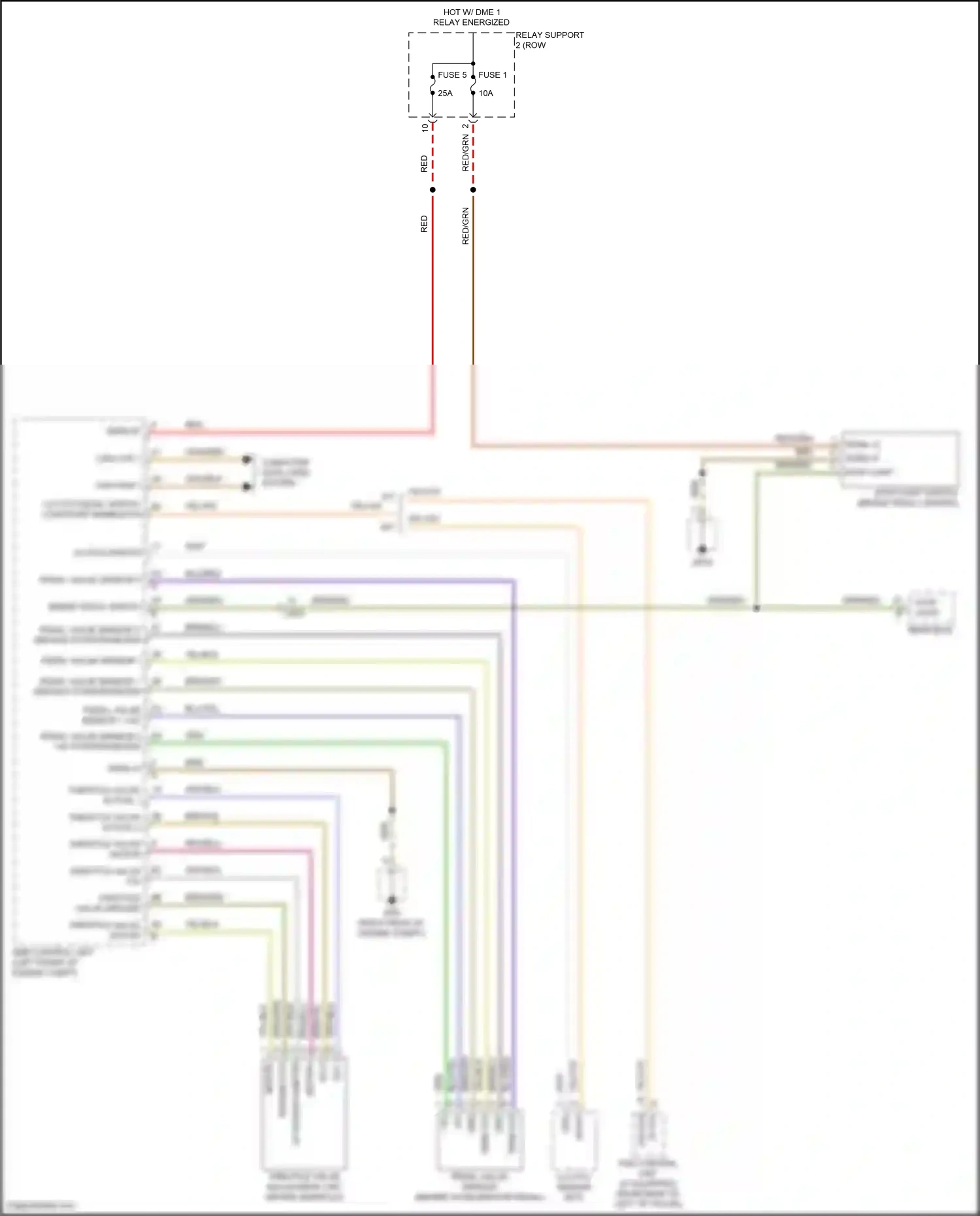 Porsche 911 Carrera 4S 991 (2011-2015) computer data lines system wiring diagram  (91 of 112)