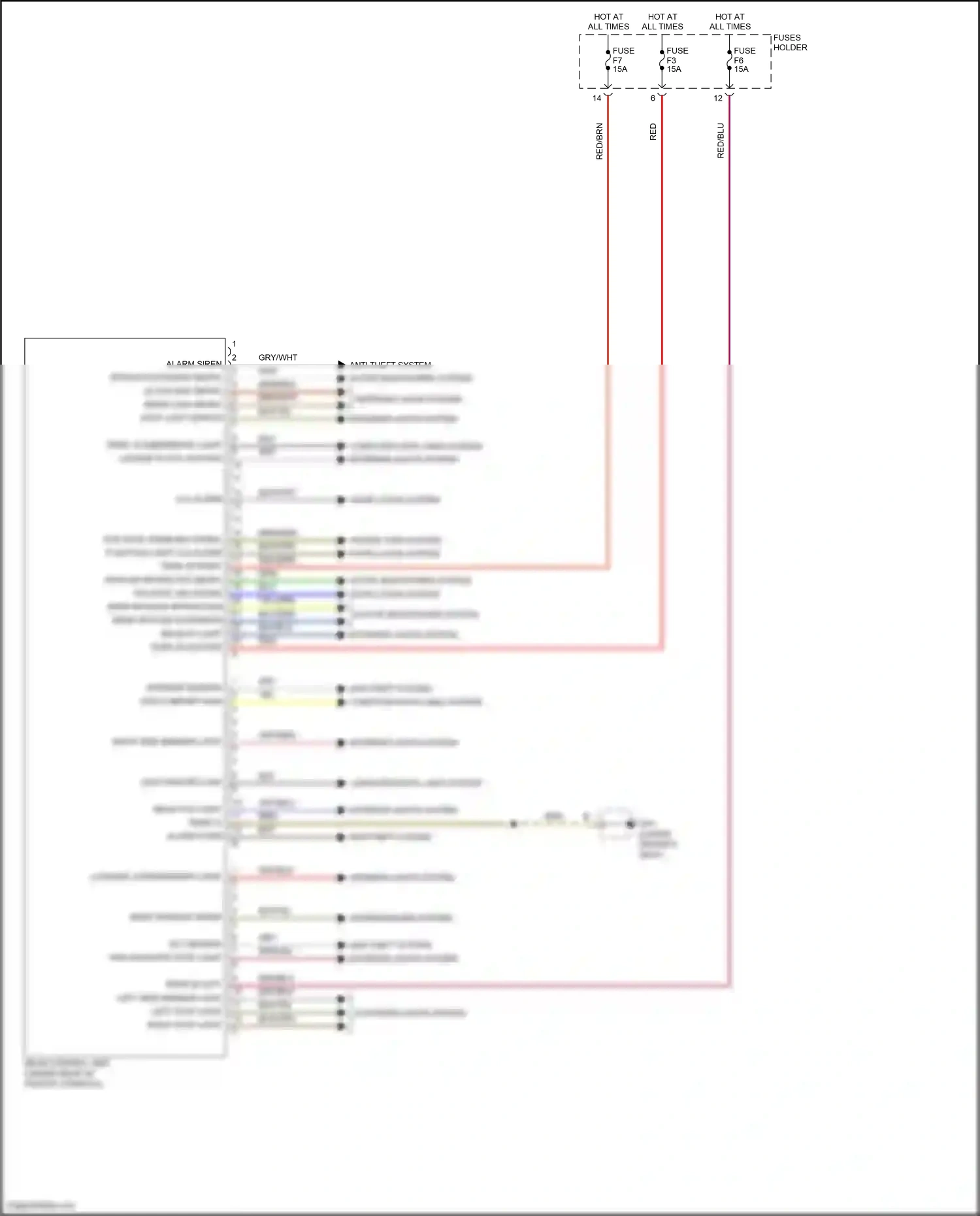 Porsche 911 Carrera 4S 991 (2011-2015) computer data lines system wiring diagram  (58 of 112)