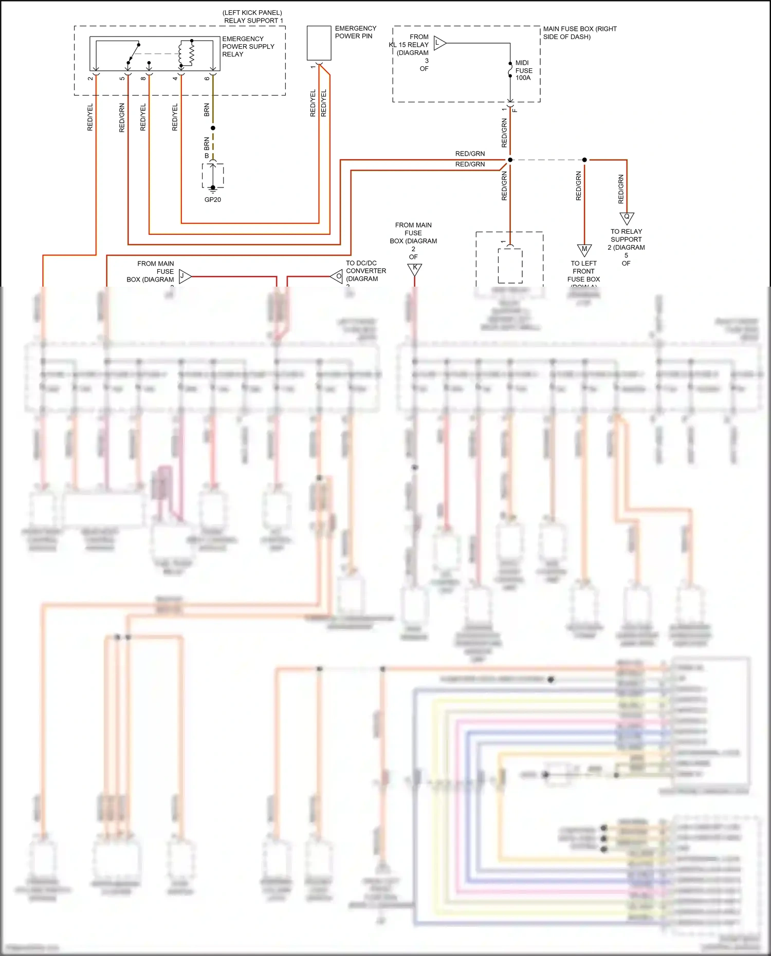 Porsche 911 Carrera 4S 991 (2011-2015) rain sensor wiring diagram  (5 of 6)