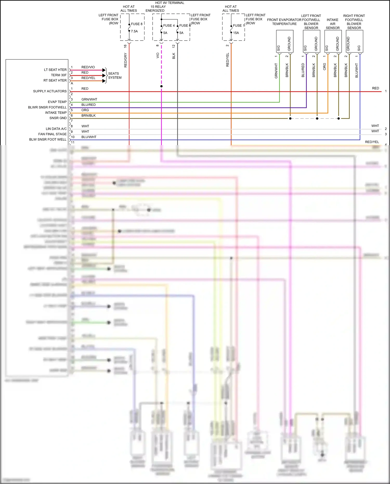 Porsche 911 Carrera 4S 991 (2011-2015) warning light button wiring diagram  (1 of 7)