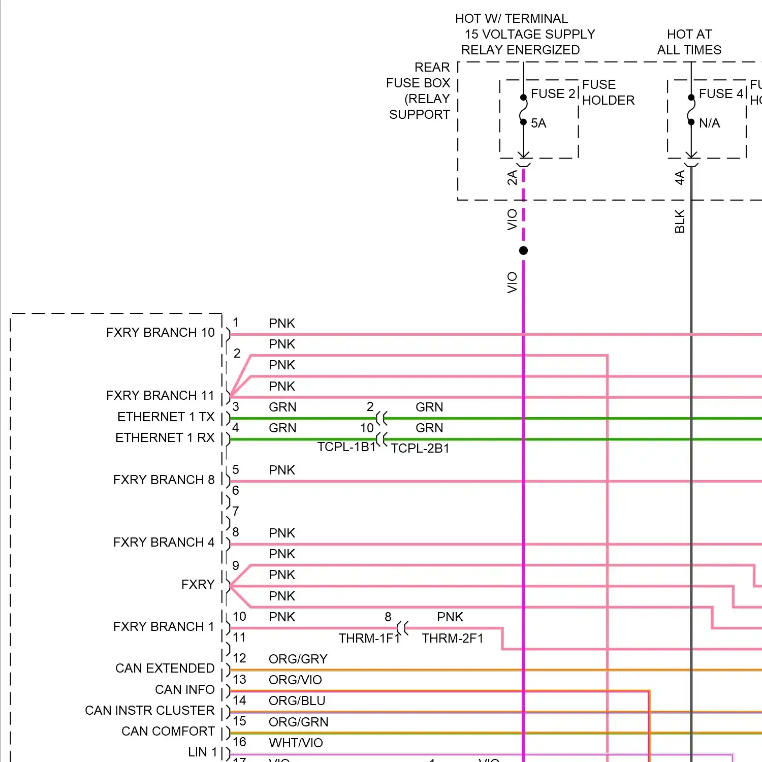 demo - Computer data lines circuit (1 of 5) Computer data lines circuit (1 of 5)