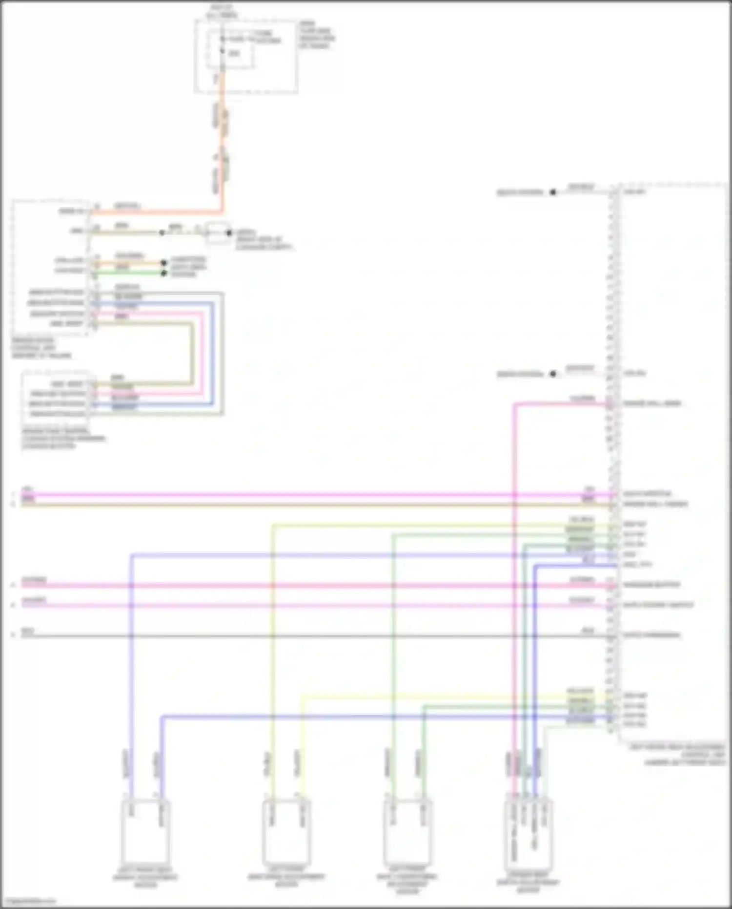 Wiring diagram computer data lines system for Porsche 911 Carrera 4S 992 (2018-2024) (55 of 102)