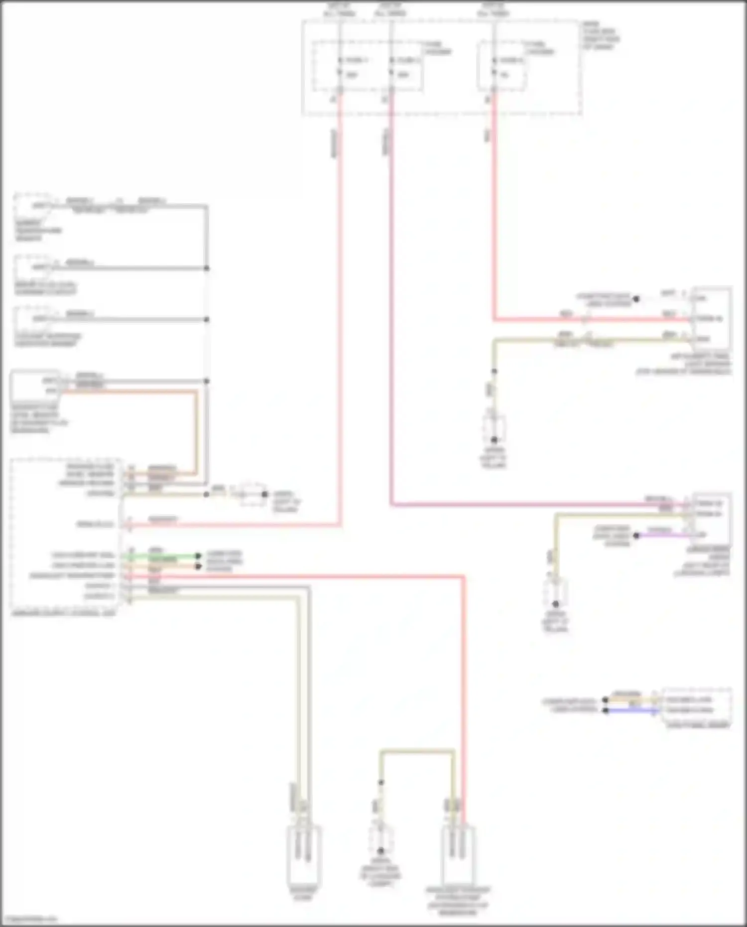Wiring diagram fuse 2 for Porsche 911 Carrera 4S 992 (2018-2024) (15 of 30)