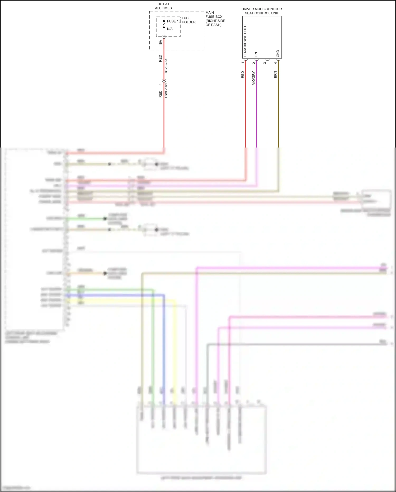 Wiring diagram coding pin fs bfs for Porsche 911 Carrera GTS 992 (2018-2024) (1 of 1)