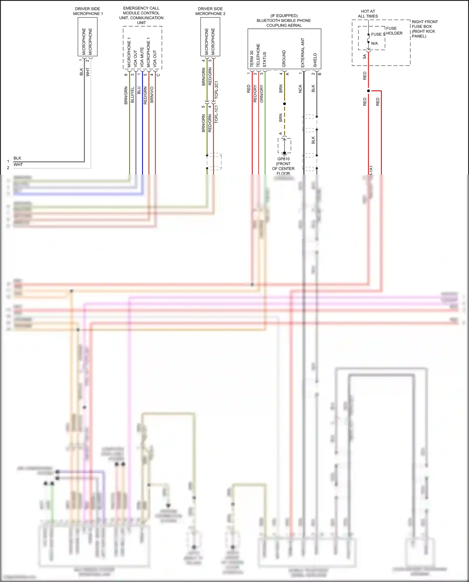 Wiring diagram computer data lines system for Porsche 911 Carrera GTS 992 (2018-2024) (14 of 102)