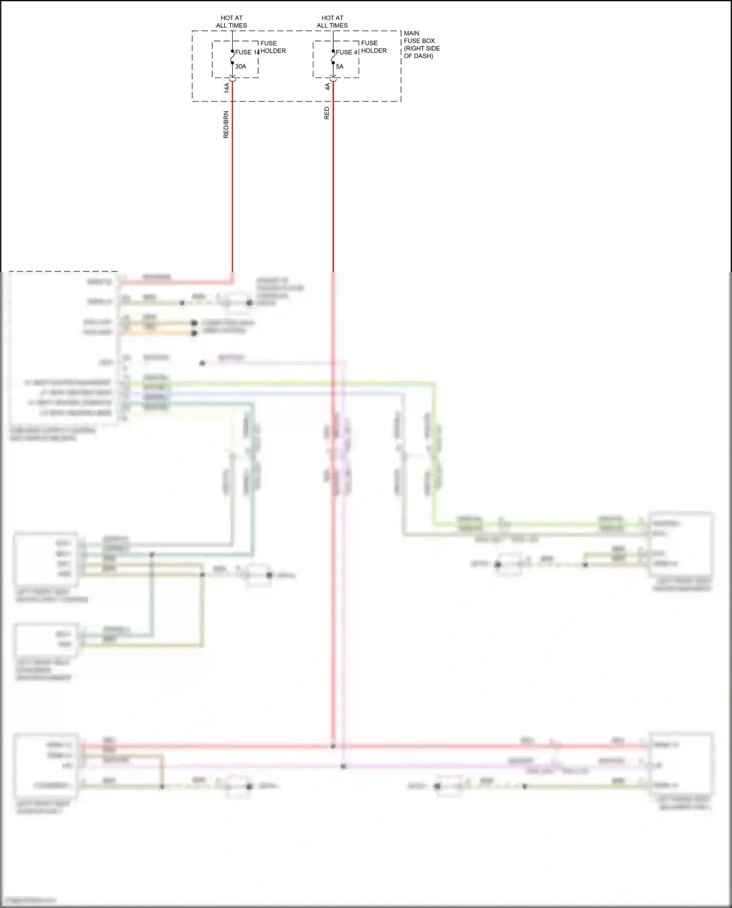 Wiring diagram computer data lines system for Porsche 911 Carrera GTS 992 (2018-2024) (94 of 102)