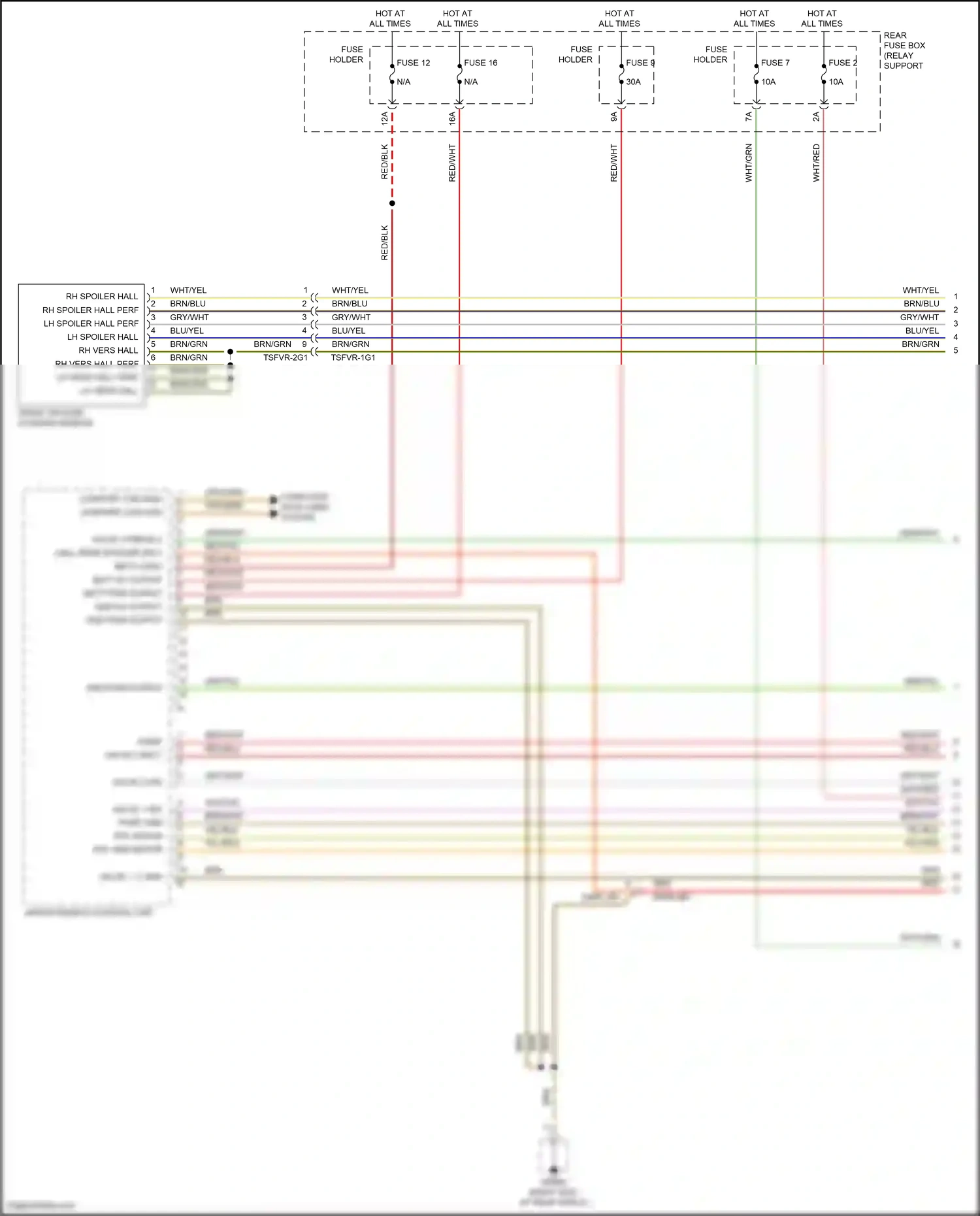 Wiring diagram computer data lines system for Porsche 911 Carrera GTS 992 (2018-2024) (61 of 102)