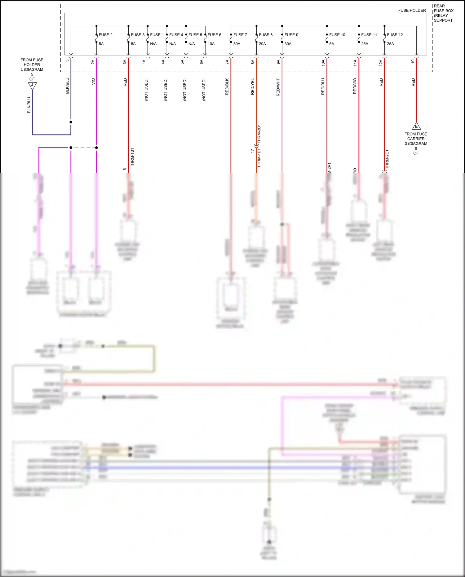 Wiring diagram computer data lines system for Porsche 911 Carrera GTS 992 (2018-2024) (39 of 102)