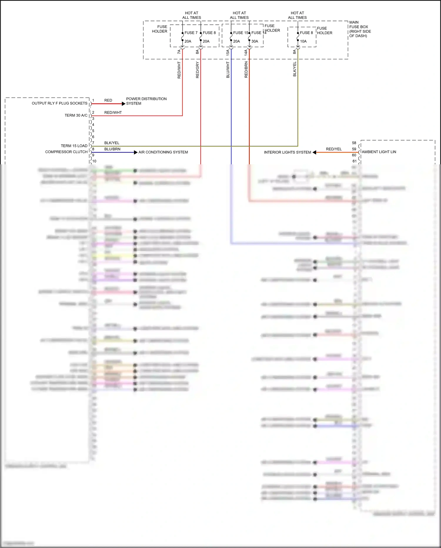 Wiring diagram computer data lines system for Porsche 911 Carrera GTS 992 (2018-2024) (83 of 102)