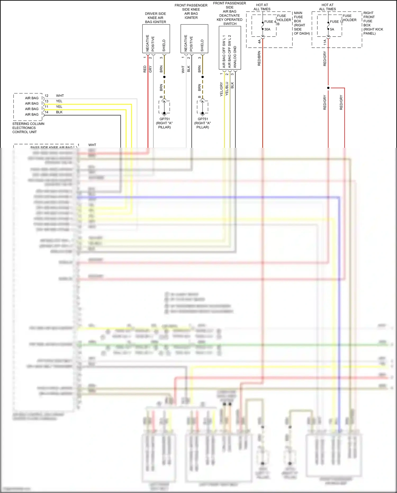 Wiring diagram computer data lines system for Porsche 911 Carrera GTS 992 (2018-2024) (47 of 102)