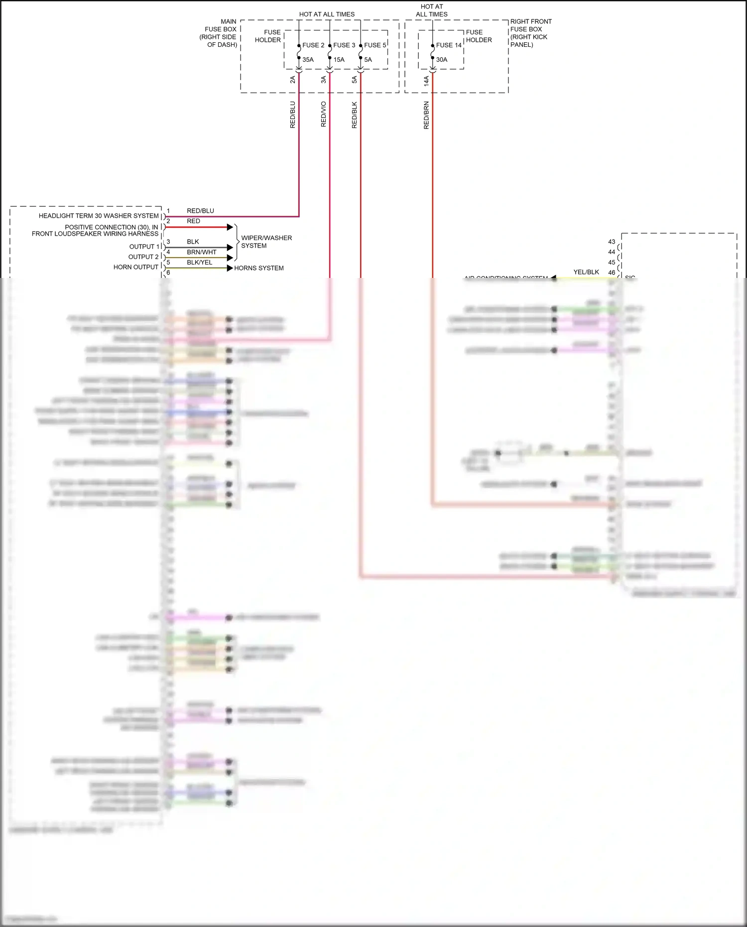 Wiring diagram computer data lines system for Porsche 911 Carrera GTS 992 (2018-2024) (32 of 102)