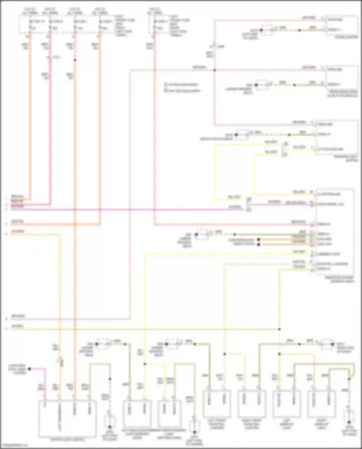 Wiring diagram computer data lines system for Porsche 911 Carrera S 991 facelift (2015-2019) (29 of 90)