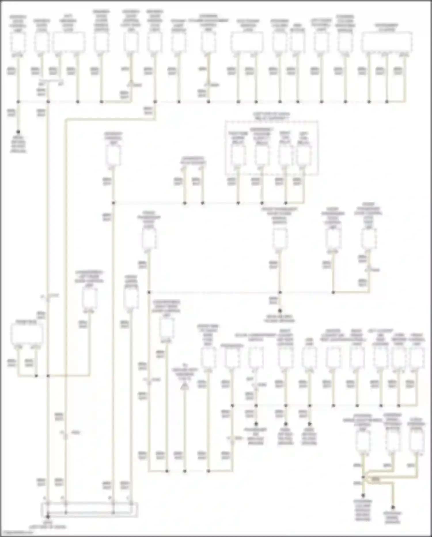 Wiring diagram steering column switching module for Porsche 911 Carrera S 991 facelift (2015-2019) (4 of 9)