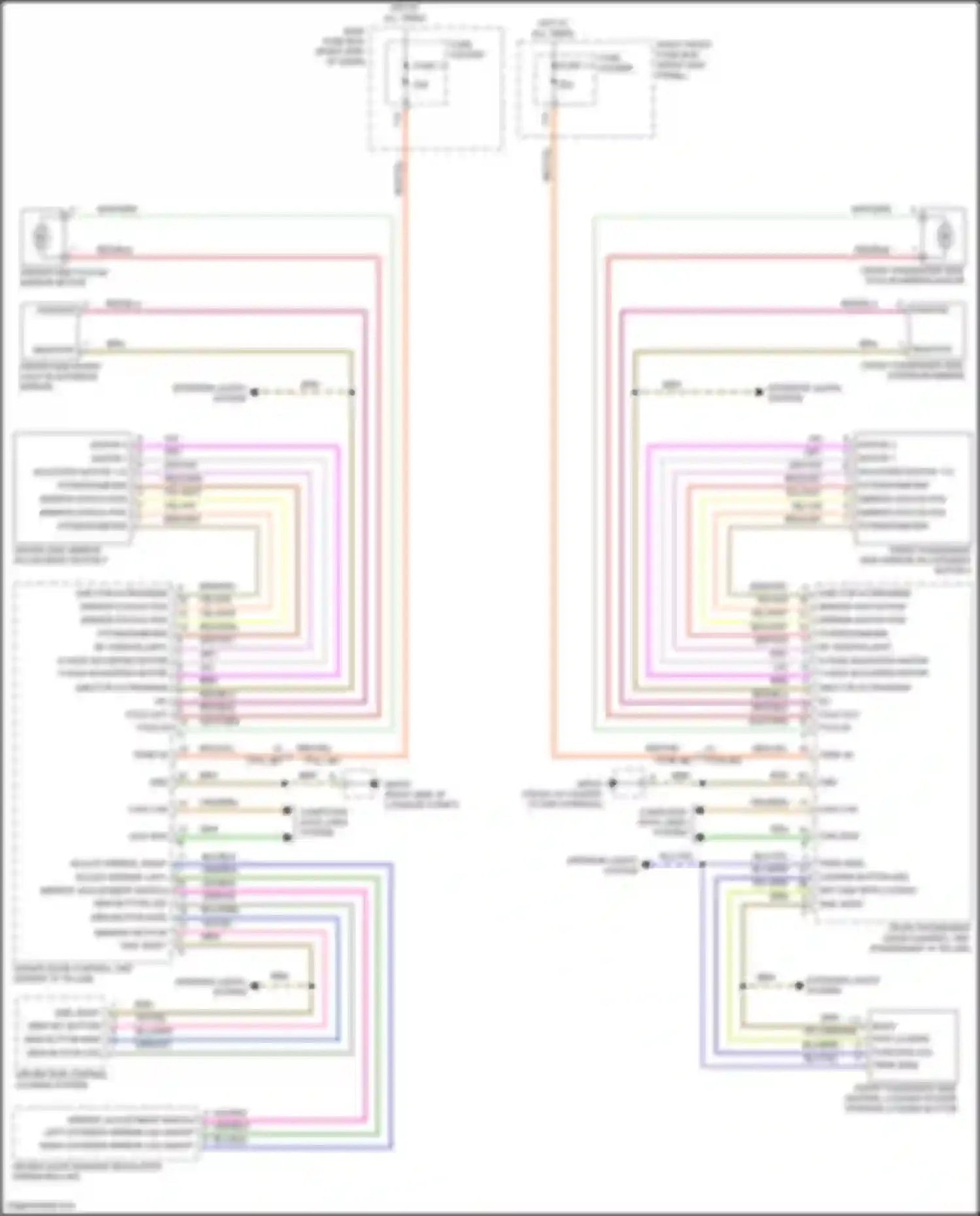 Wiring diagram computer data lines system for Porsche 911 Carrera S 992 (2018-2024) (68 of 102)