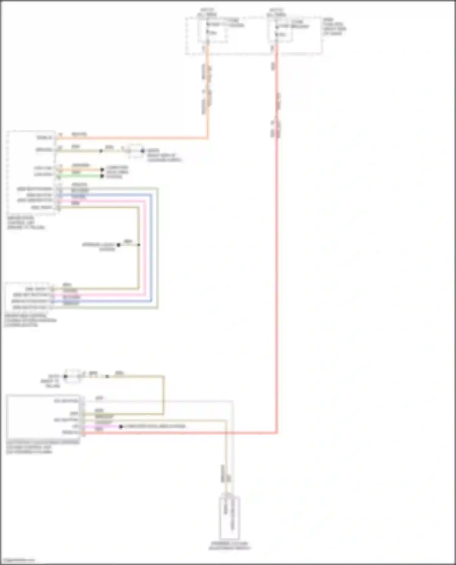 911 Carrera Porsche 992 (2018-2024): Steering column memory circuit