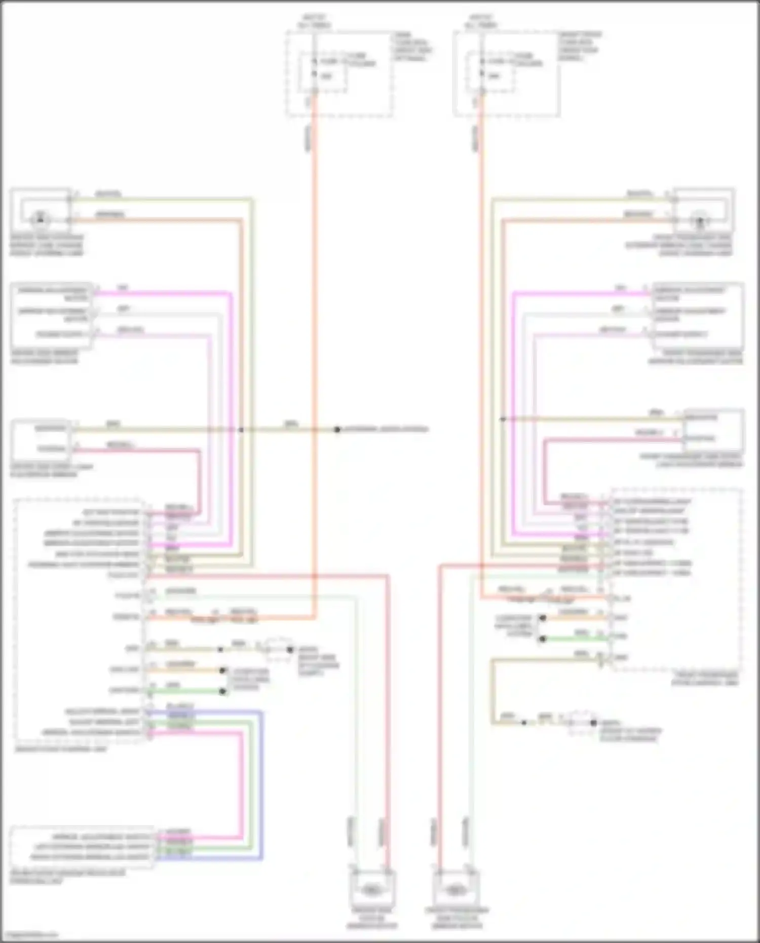 Wiring diagram fold-in for Porsche 911 Carrera 992 (2018-2024) (2 of 2)
