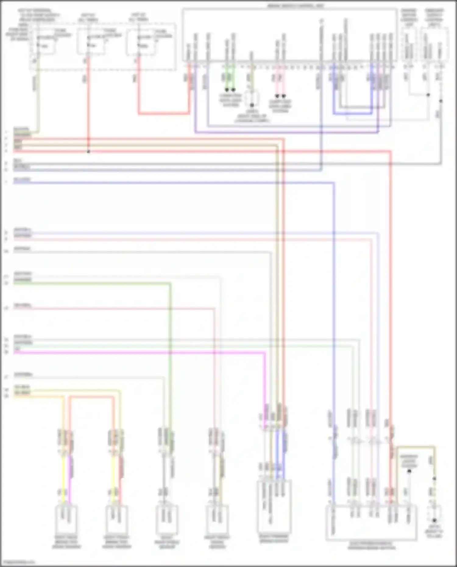 Wiring diagram fuse 8 for Porsche 911 Carrera 992 (2018-2024) (1 of 11)