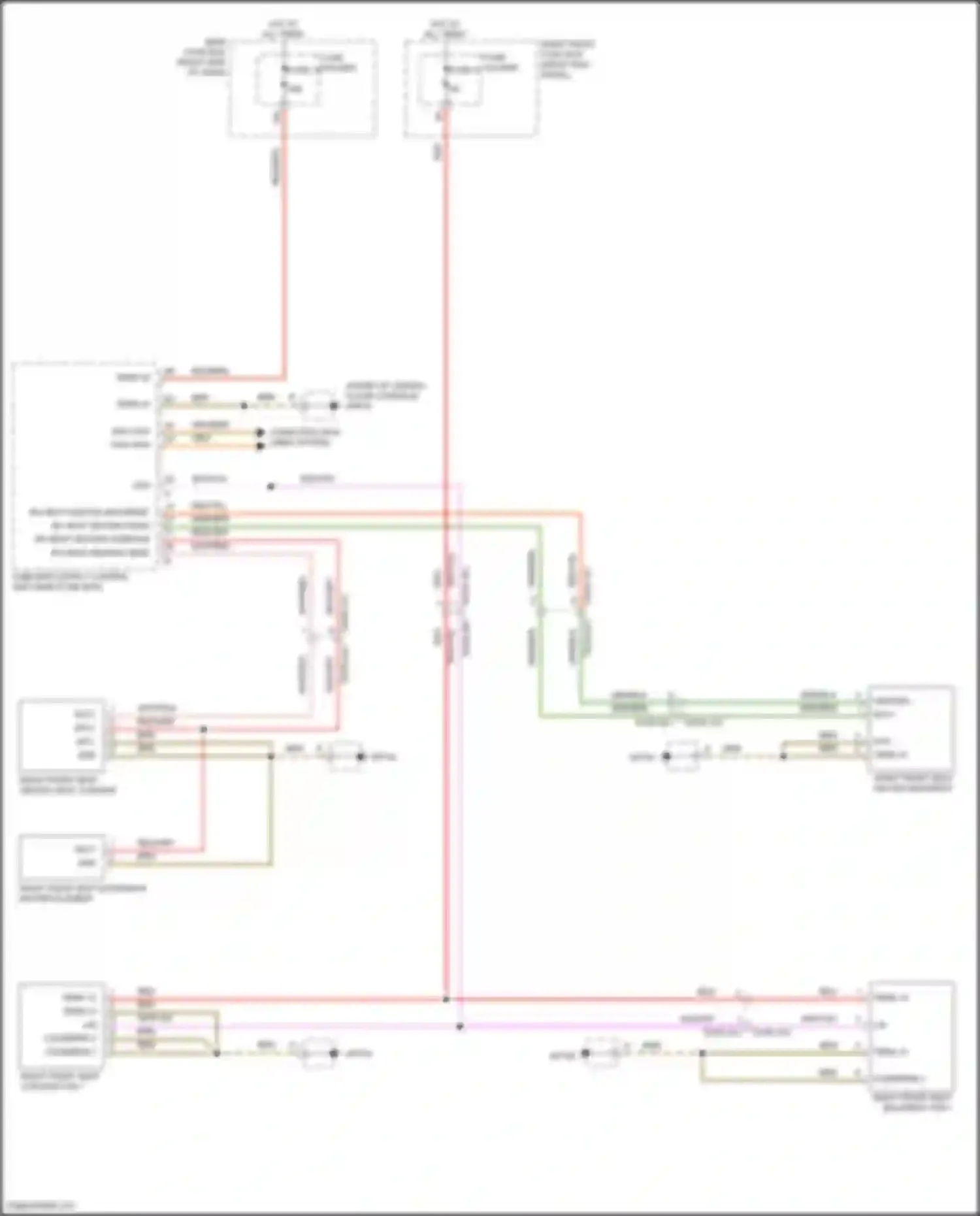 Wiring diagram org/brn for Porsche 911 Carrera 992 (2018-2024) (4 of 85)