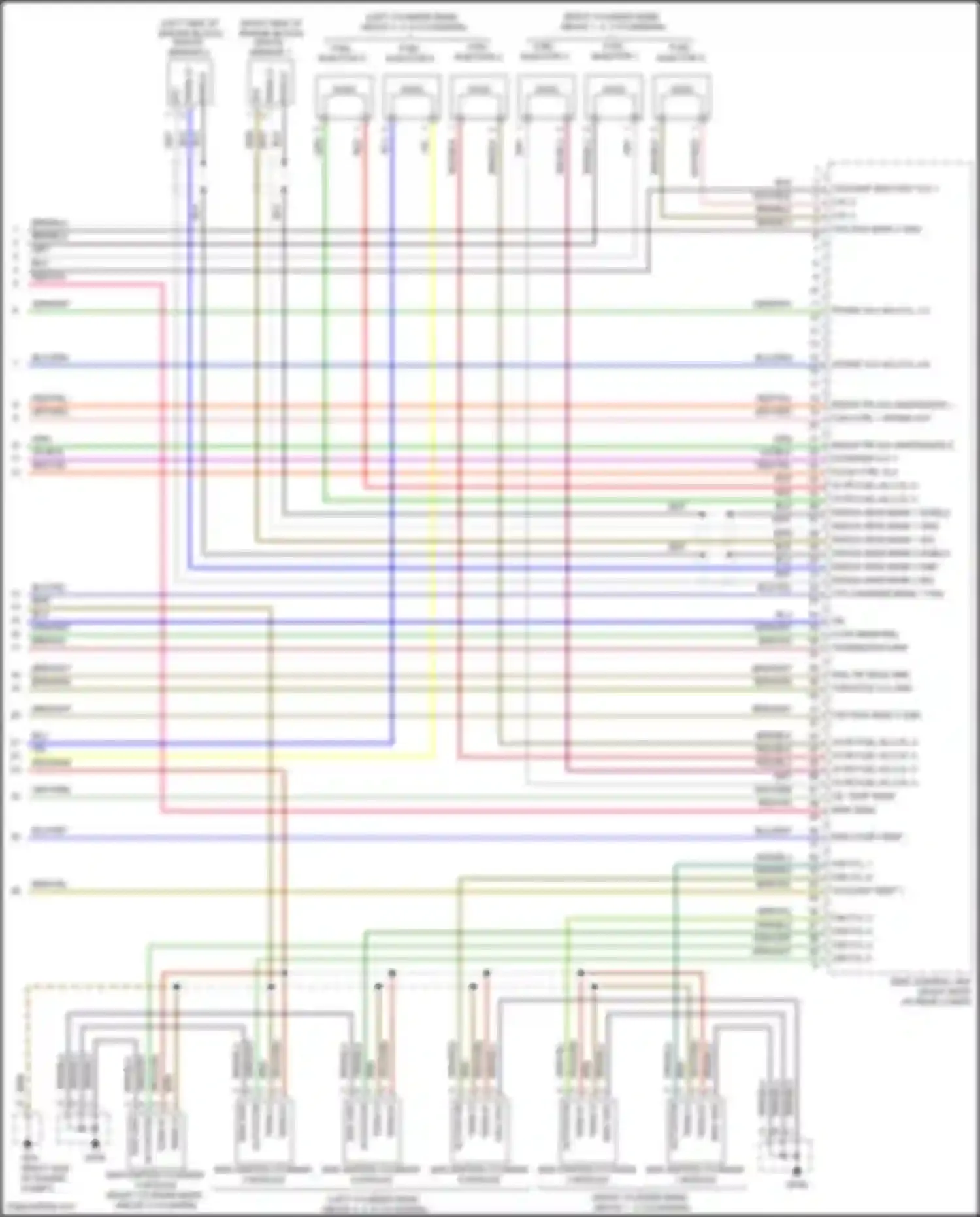 911 GT3 RS Porsche 991 facelift (2018-2019): Wiring diagram engine performance 3.0l turbo (7 of 7)