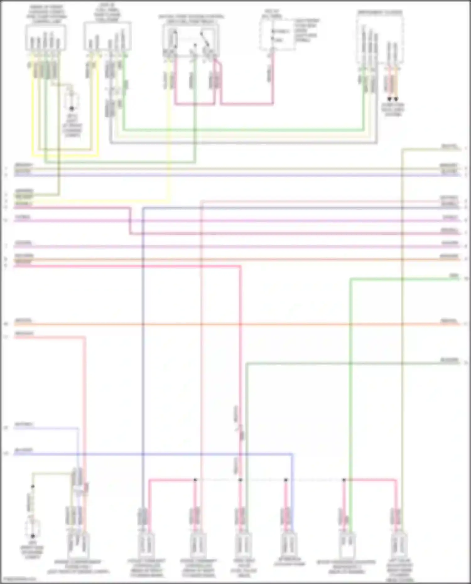 911 GT3 RS Porsche 991 facelift (2018-2019): Wiring diagram engine performance 4.0l (4 of 7)