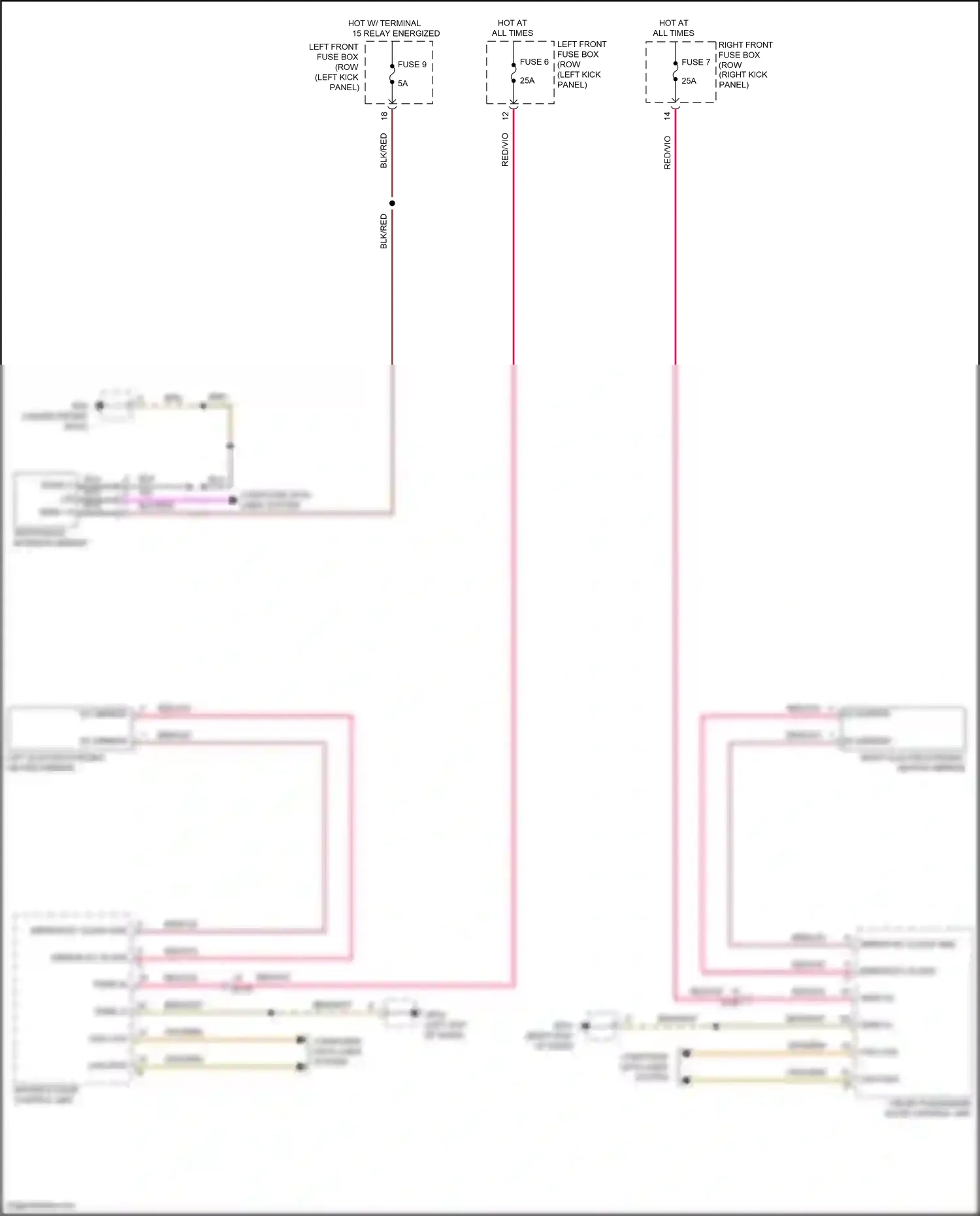 Wiring diagram computer data lines system for Porsche 911 GT3 RS 991 facelift (2018-2019) (82 of 91)