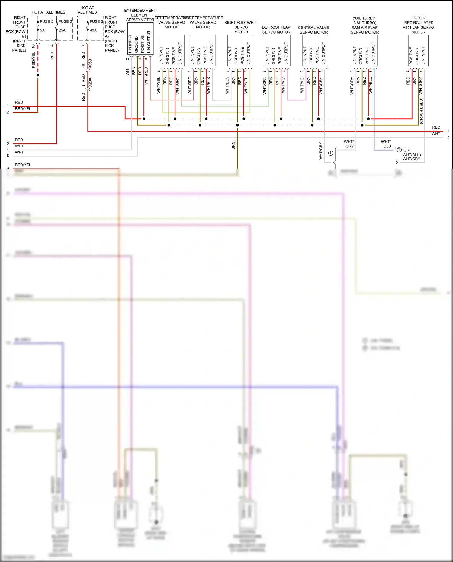 Wiring diagram lin input for Porsche 911 GT3 991 facelift (2017-2019) (1 of 1)