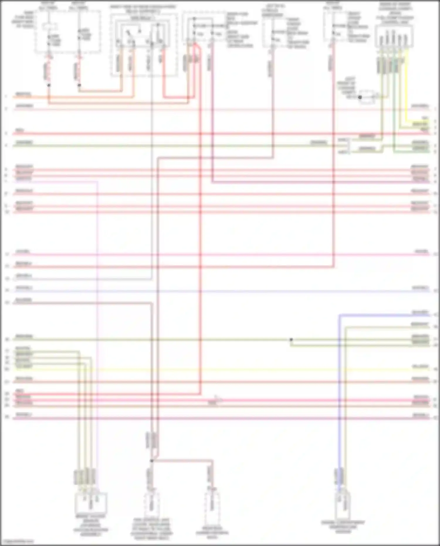 911 GT3 Porsche 991 (2013-2017): Wiring diagram engine performance 3.4l (2 of 6)