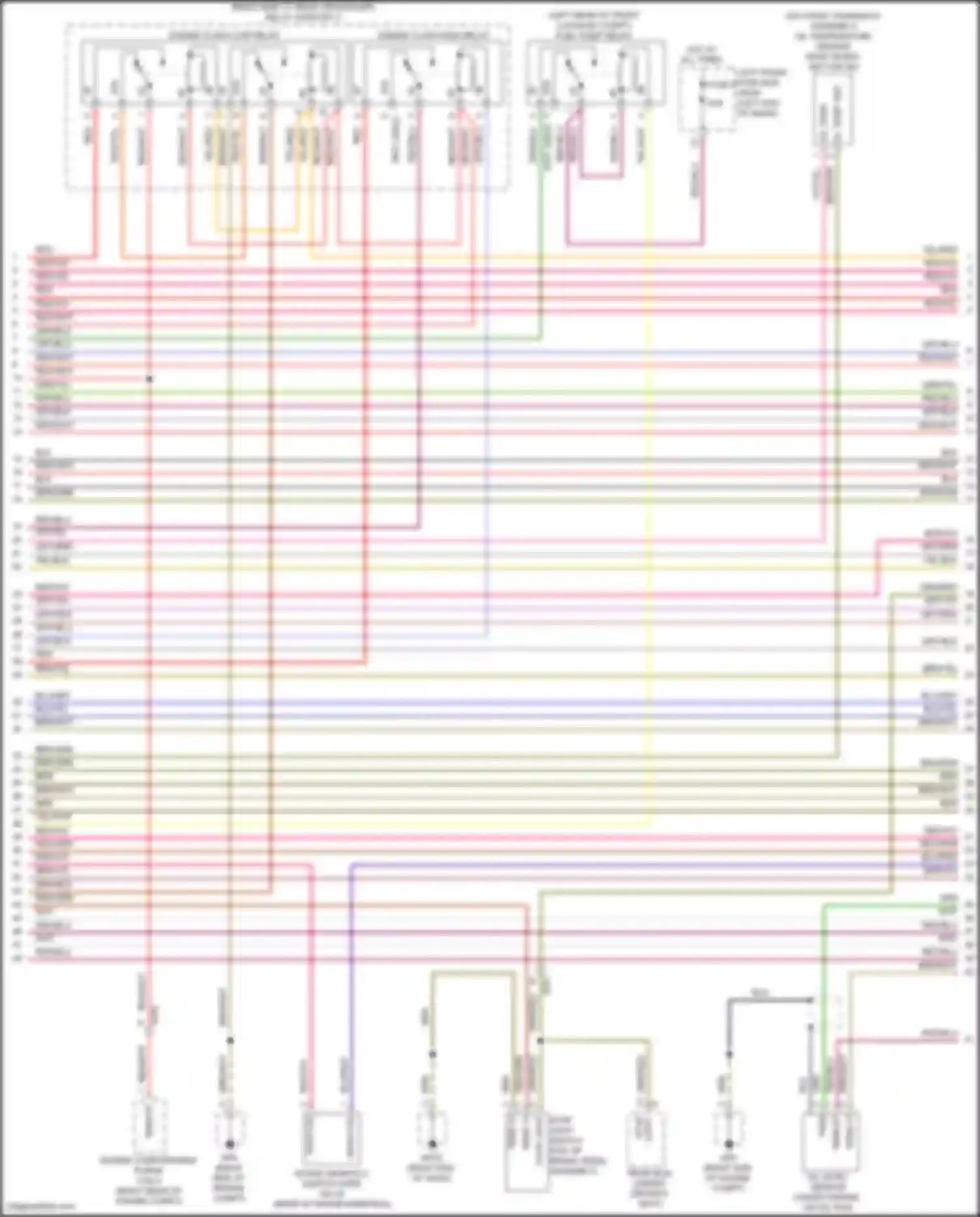 911 GT3 Porsche 991 (2013-2017): Wiring diagram engine performance 3.4l (4 of 6)
