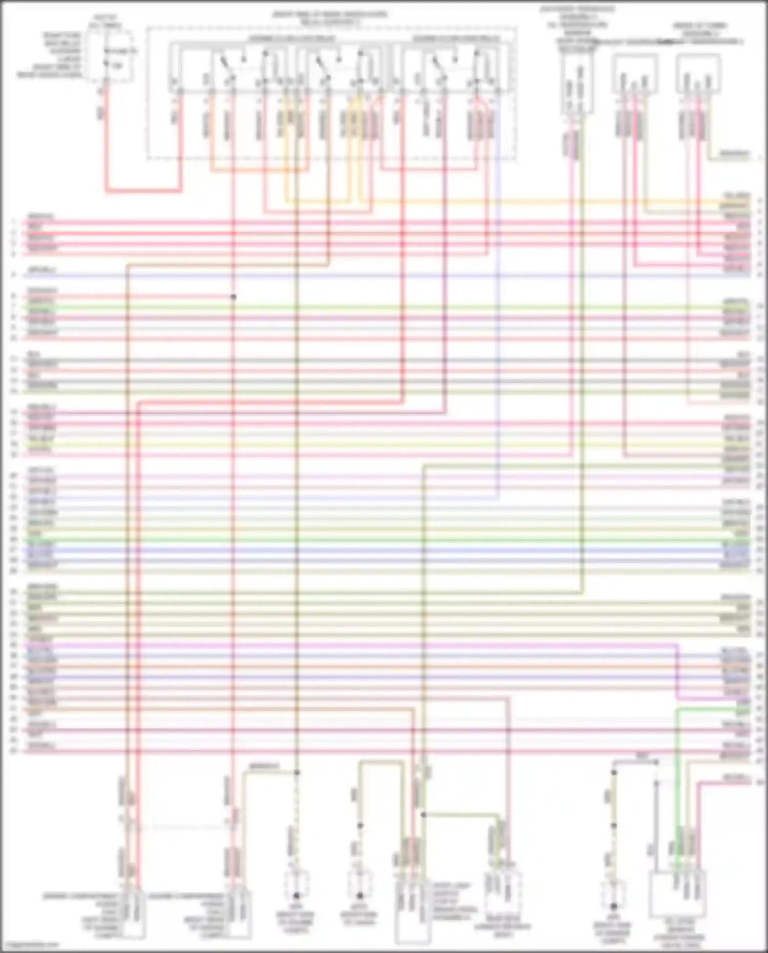 911 GT3 Porsche 991 (2013-2017): Wiring diagram engine performance 3.8l turbo (4 of 6)